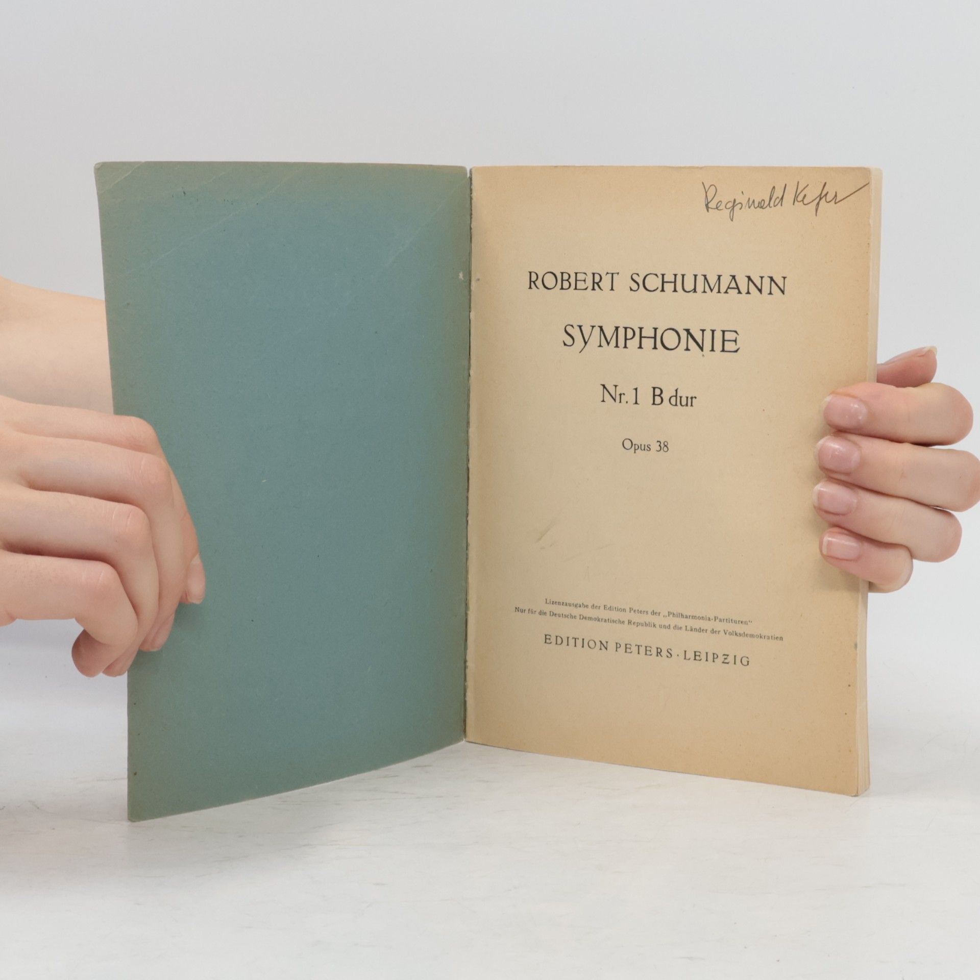 Robert Schumann Schumann. Symphonie Nr. 1