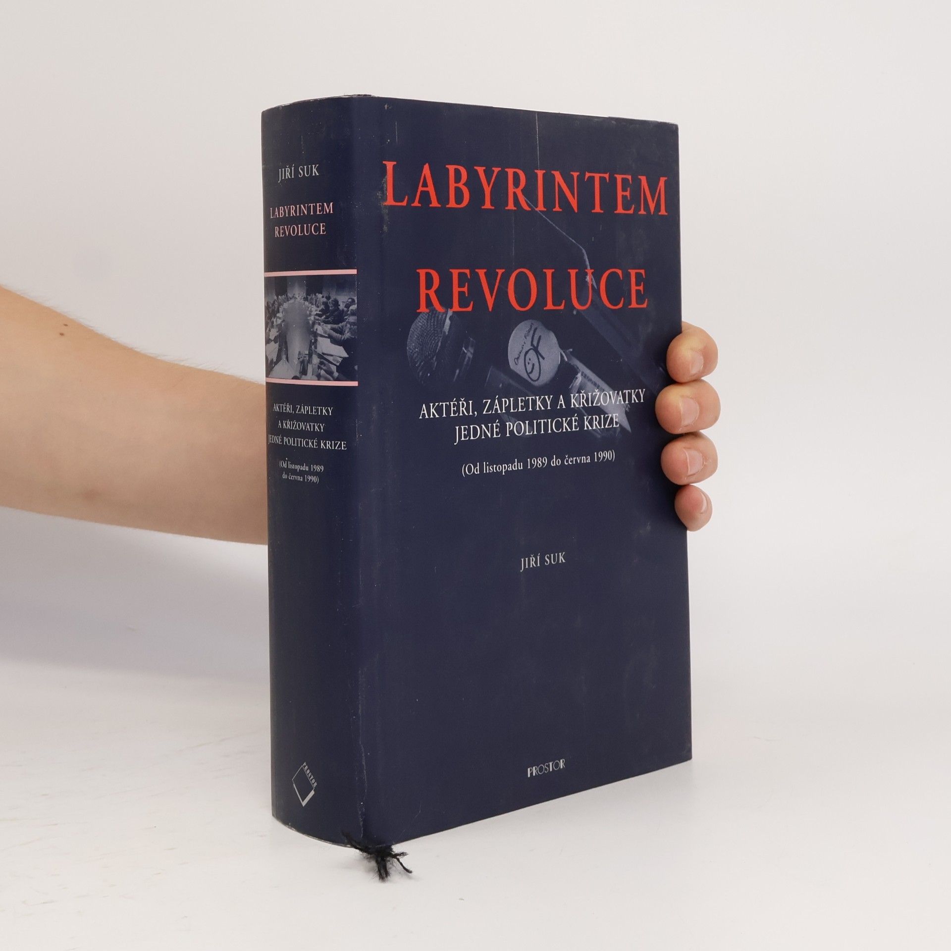 Jiří Suk Labyrintem revoluce. Aktéři, zápletky a křižovatky jedné politické krize (od listopadu 1989 do června 1990)