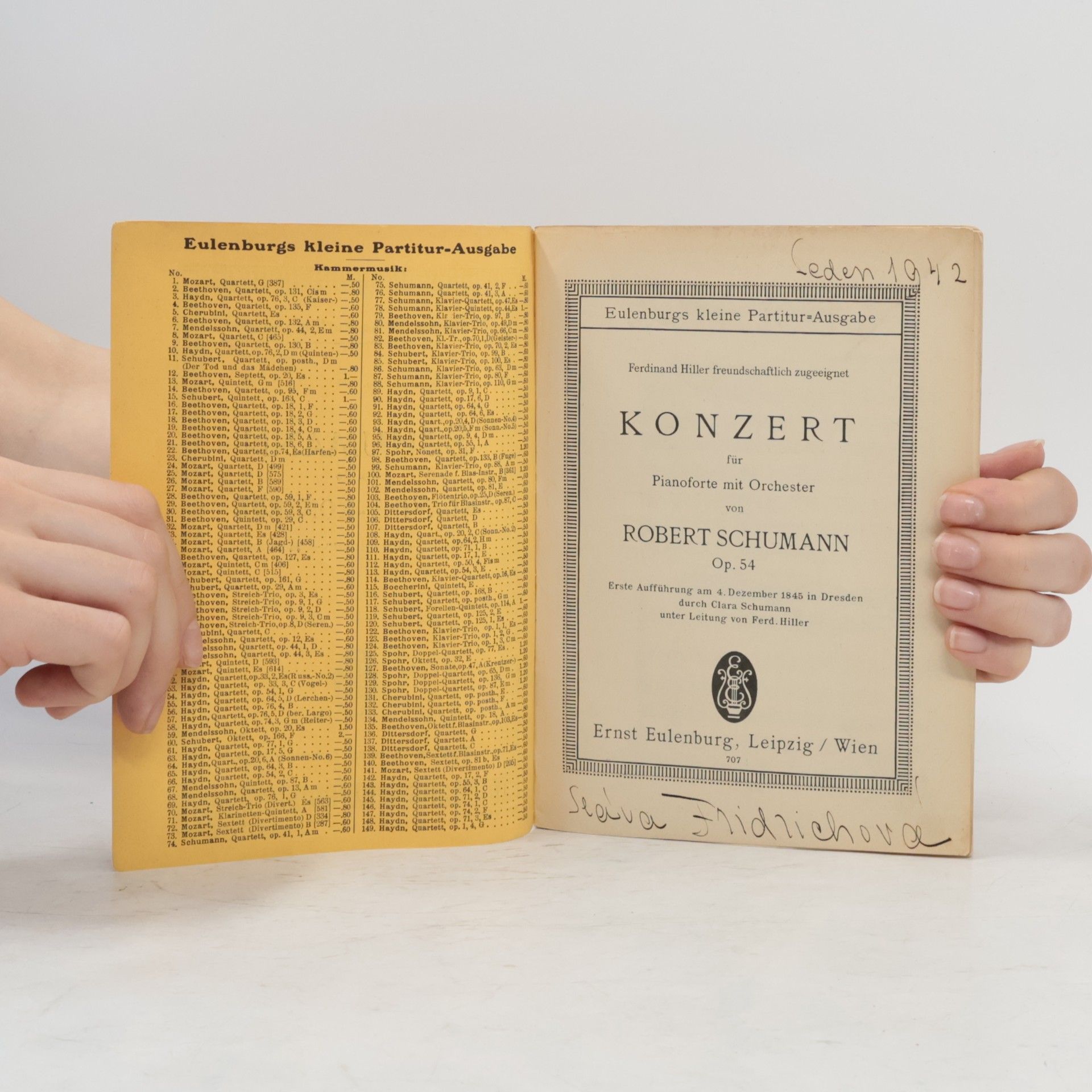Autorenkollektiv Schumann. Op. 54