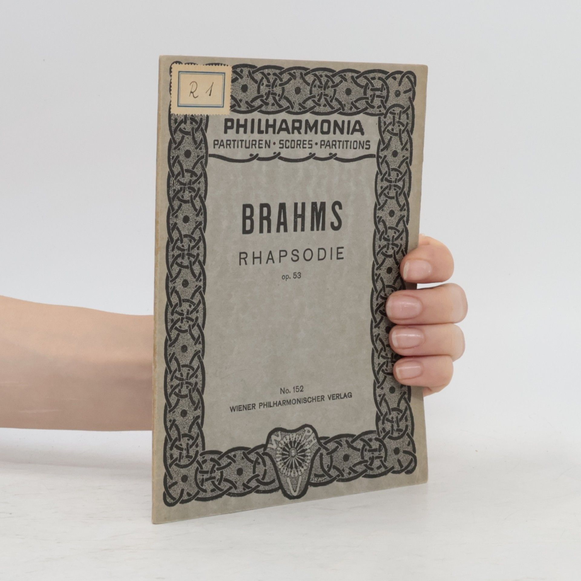 Johannes Brahms Brahms Rhapsodie, Op. 53