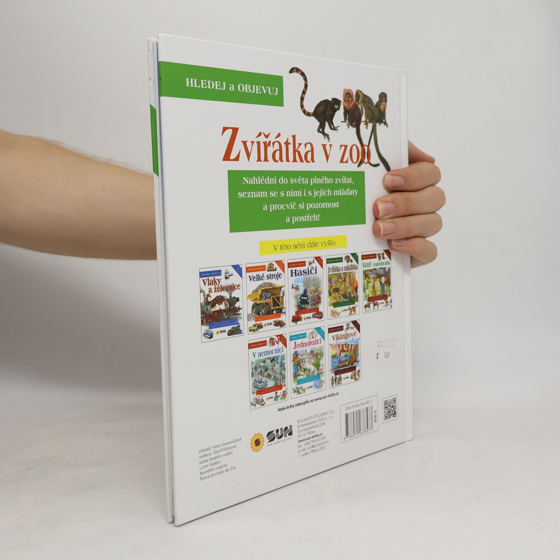 Autorenkollektiv Zvířátka v ZOO - Hledej a Objevuj
