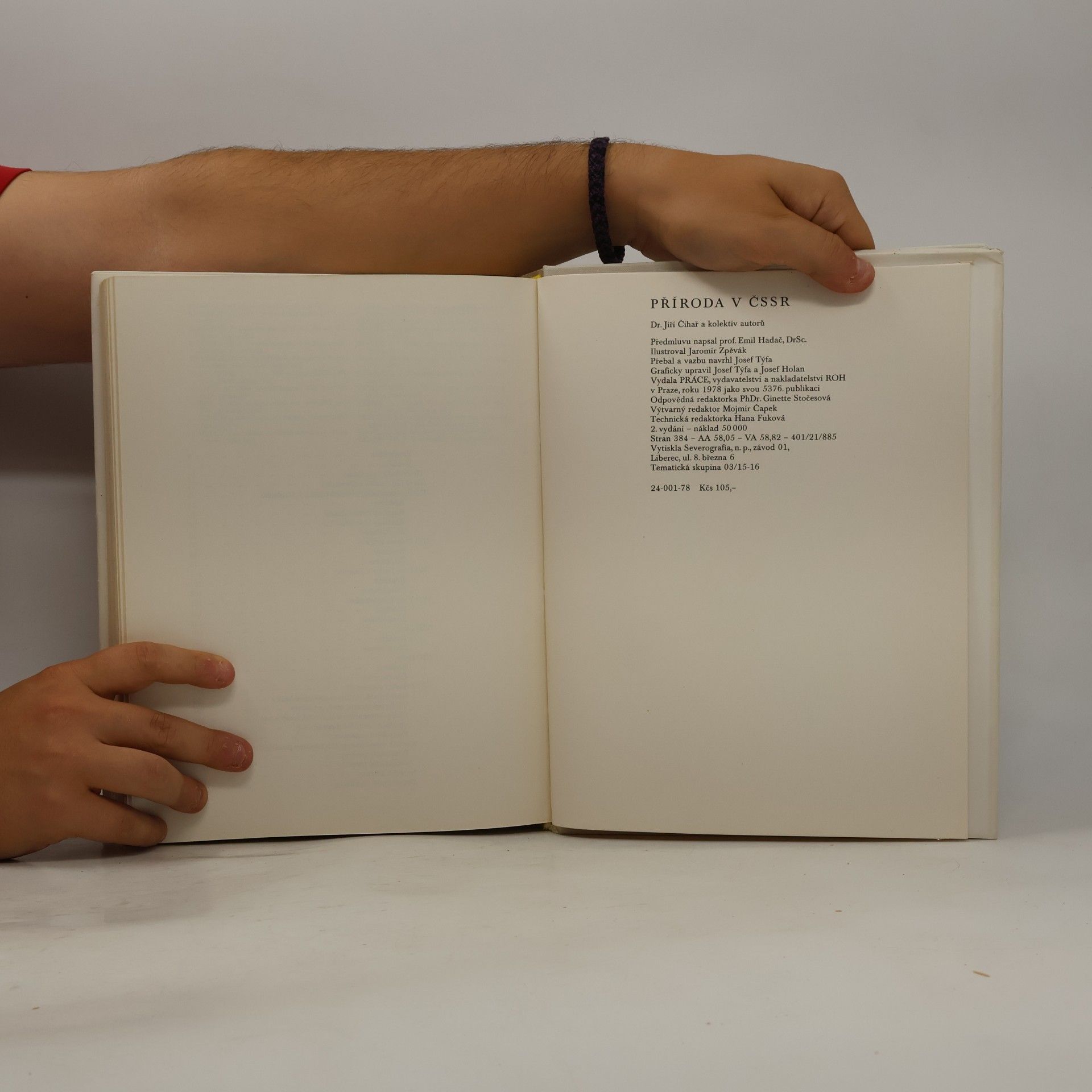 Collectif d'auteurs Příroda v ČSSR