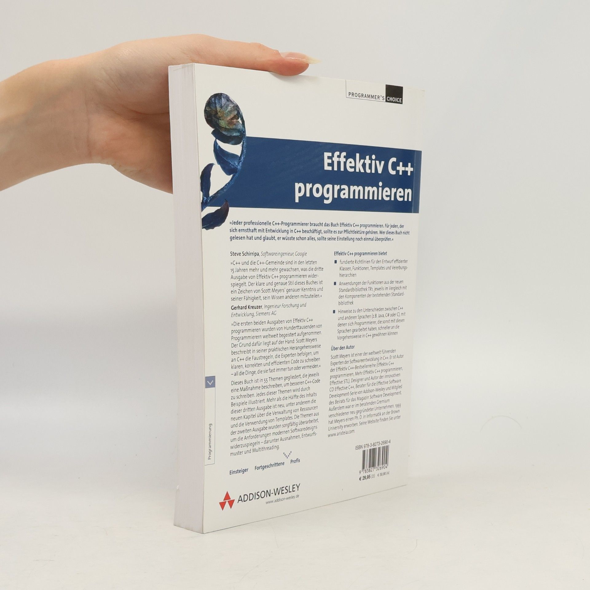 Scott Meyers Effektiv C++ programmieren
