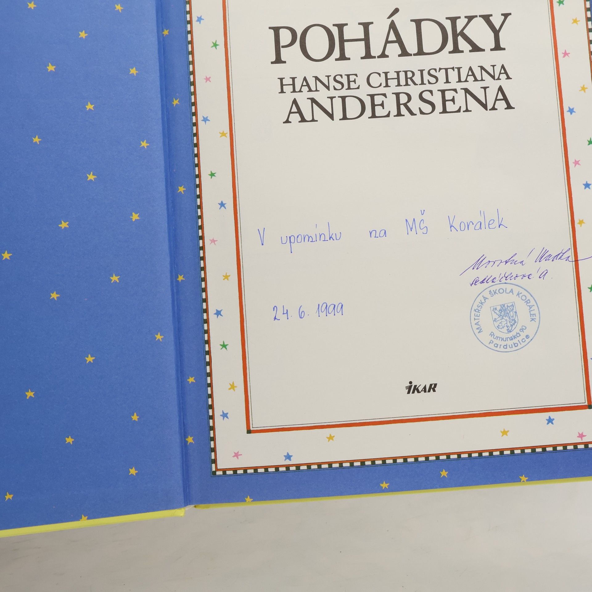 Hans Christian Andersen Pohádky Hanse Christiana Andersena