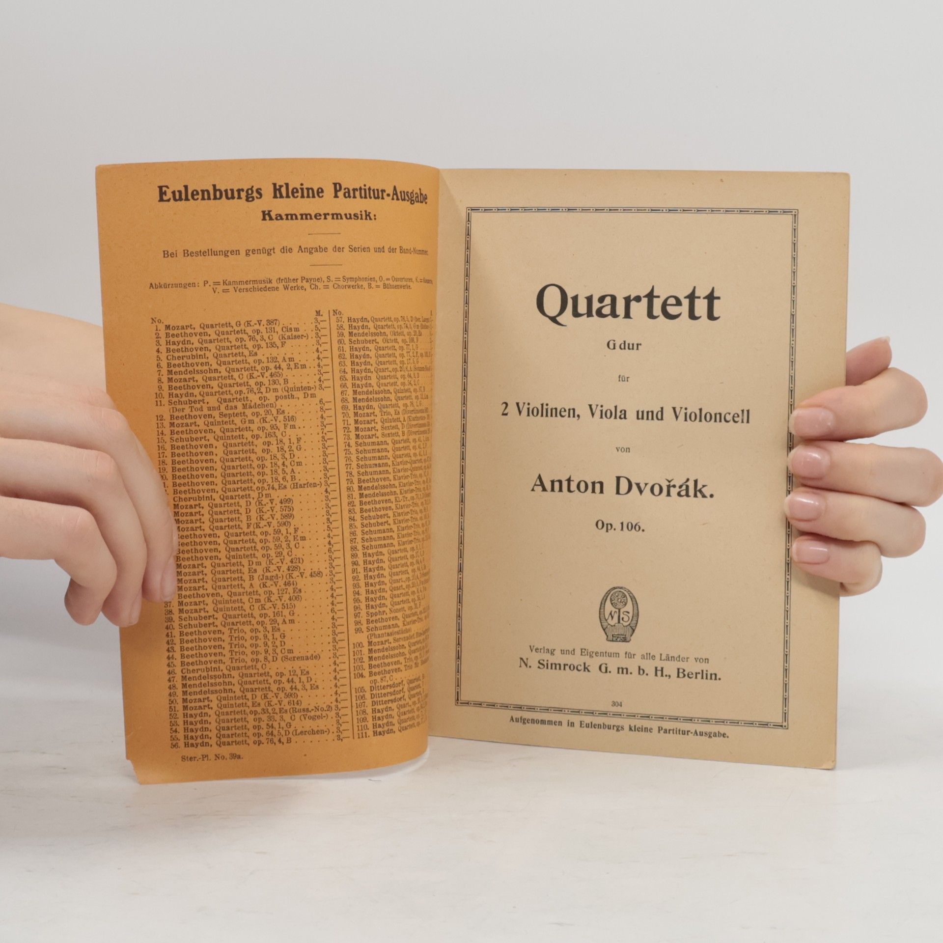 Autorenkollektiv Dvořák. Op. 106