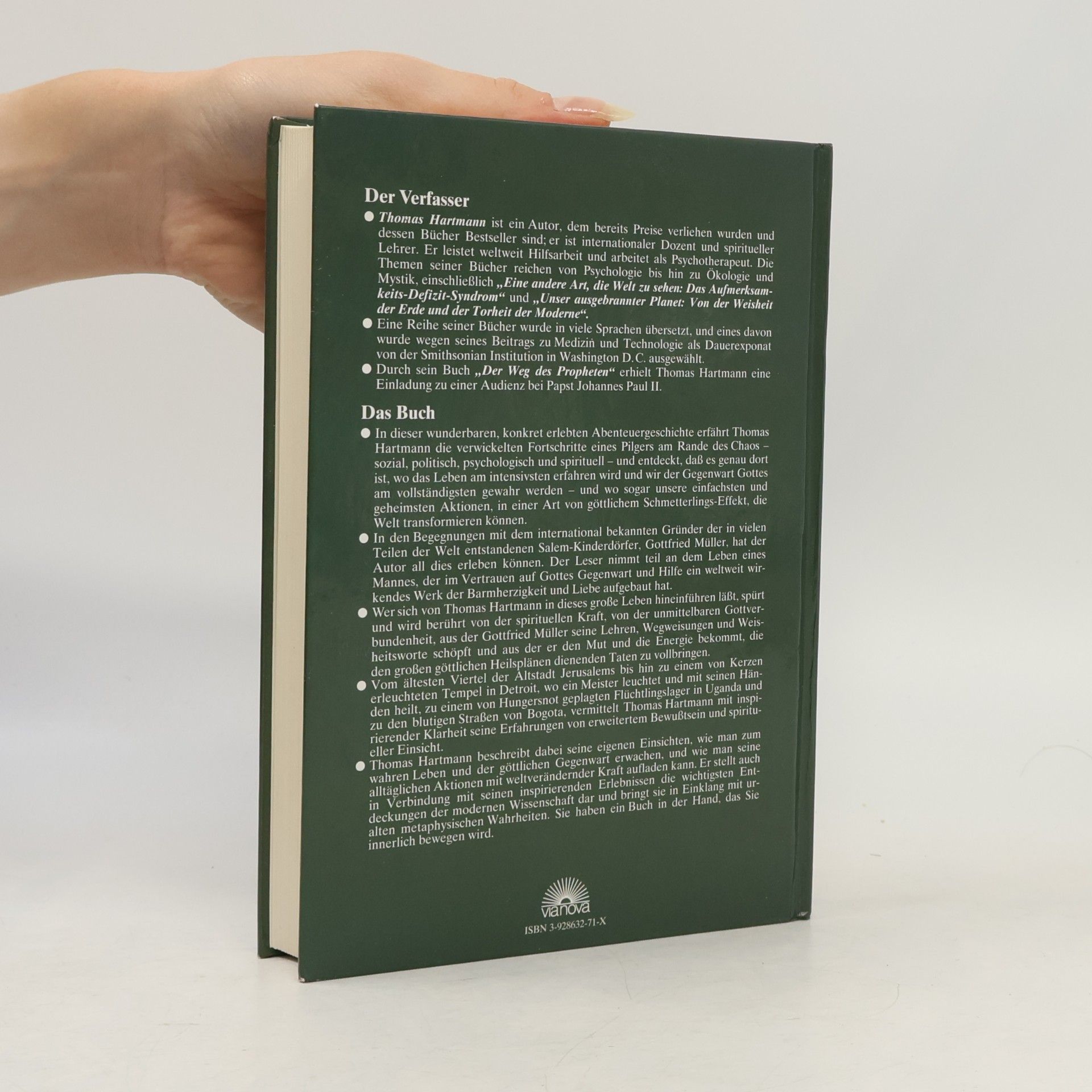 Thom Hartmann Der Weg des Propheten