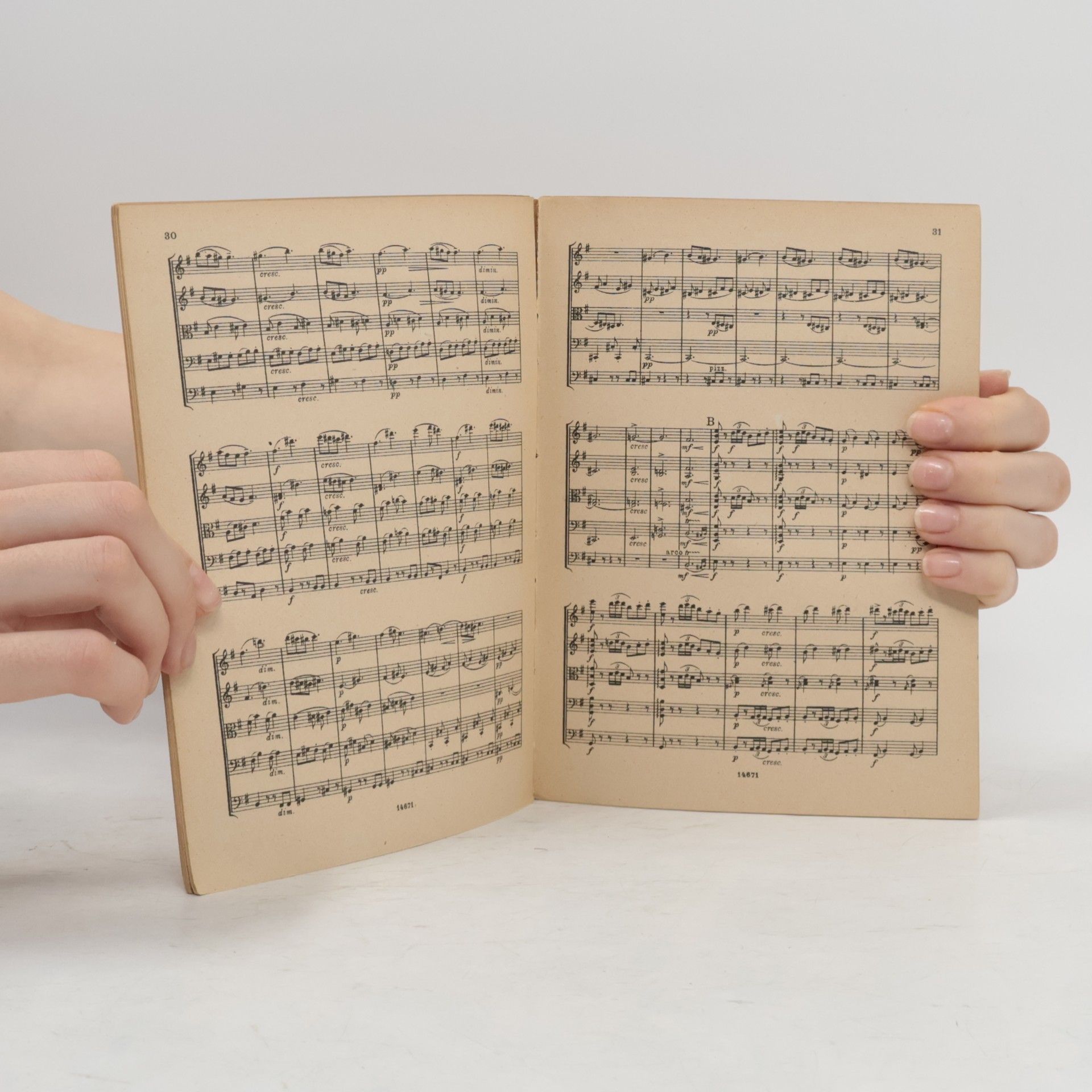 Antonín Dvořák Quintett, G dur, für 2 Violinen, Viola, Violoncell und Contrabass. Op. 77.