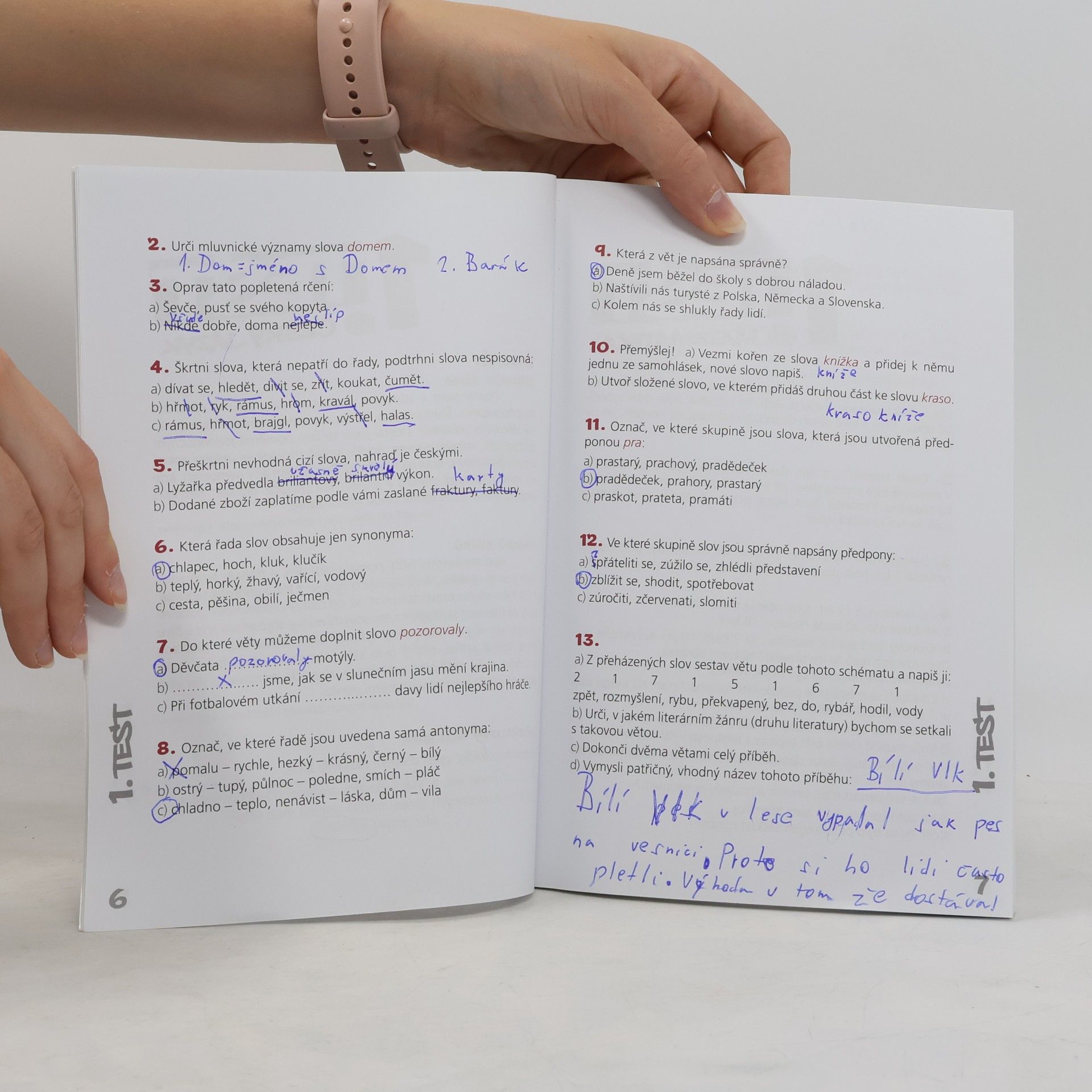 Various authors Řešené testy ke zkouškám na víceletá gymnázia. Český jazyk, matematika, všeobecné znalosti