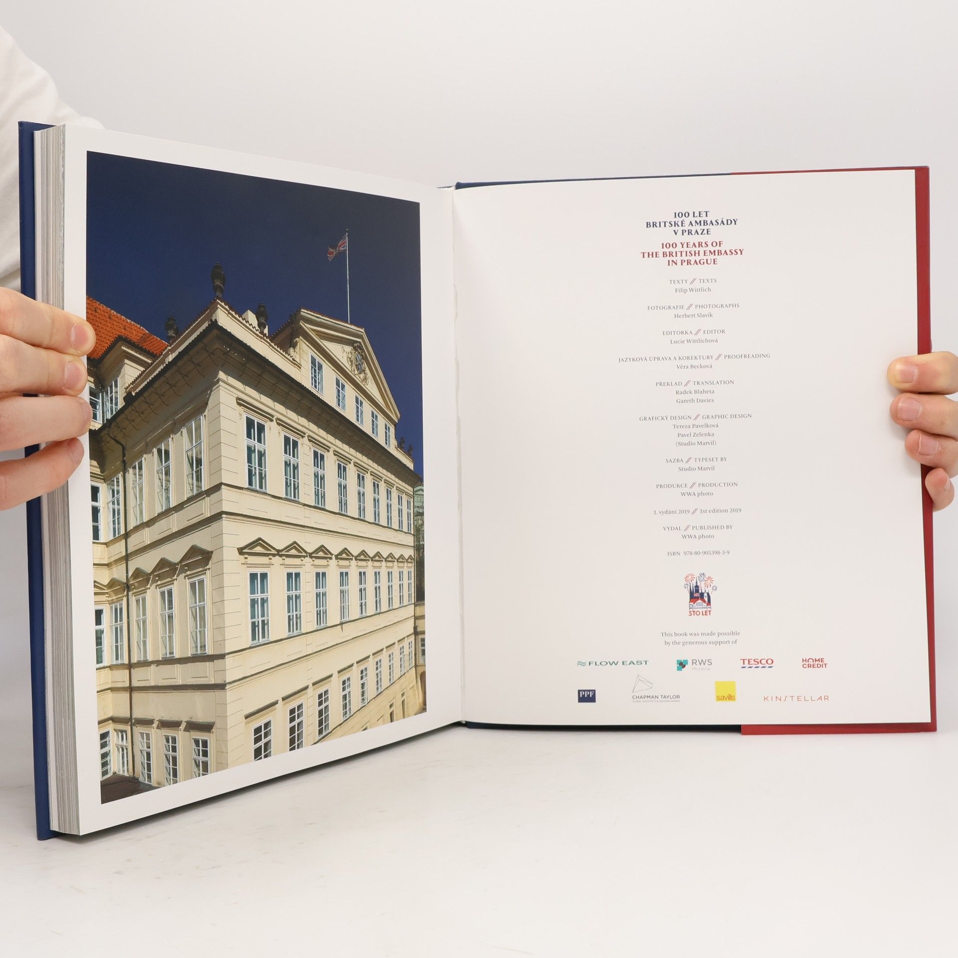Filip Wittlich 100 let britské ambasády v Praze = 100 years of the British Embassy in Prague
