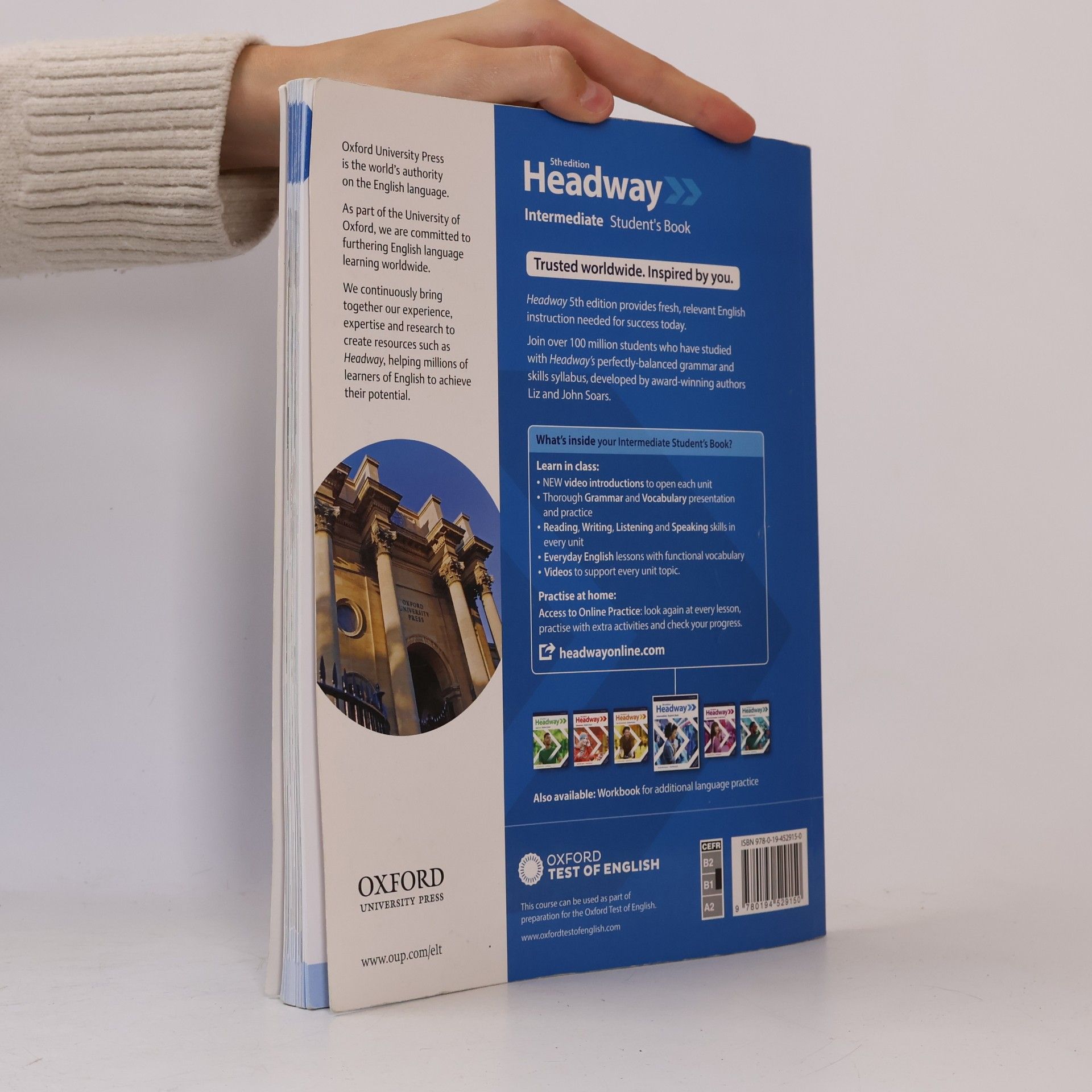 AA.VV. New Headway Fifth Edition Intermediate Student's Book with Online Practice