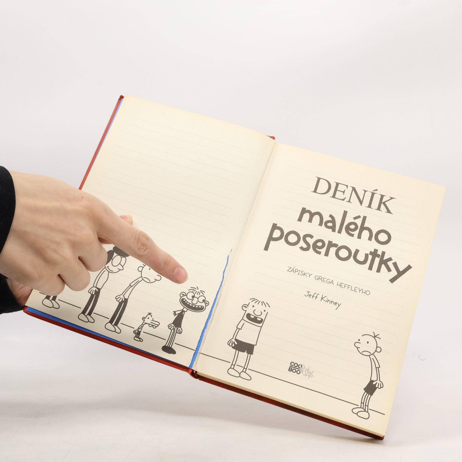 Jeff Kinney Deník malého poseroutky 1