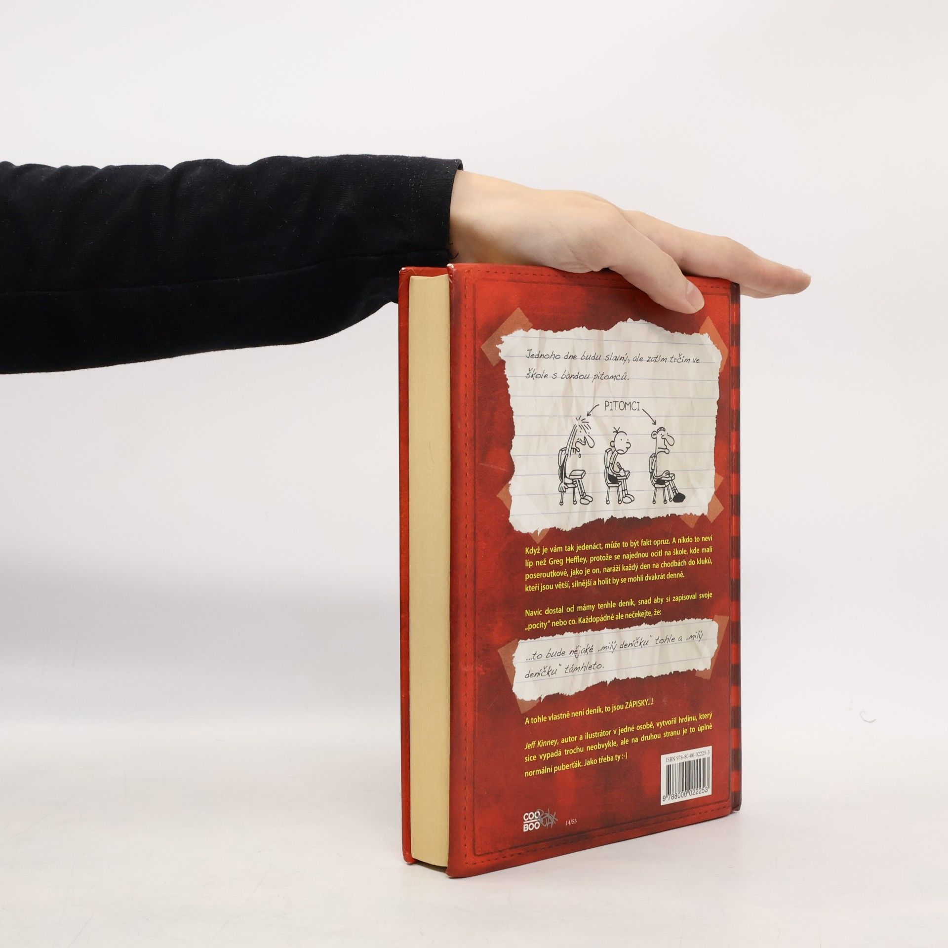 Jeff Kinney Deník malého poseroutky 1