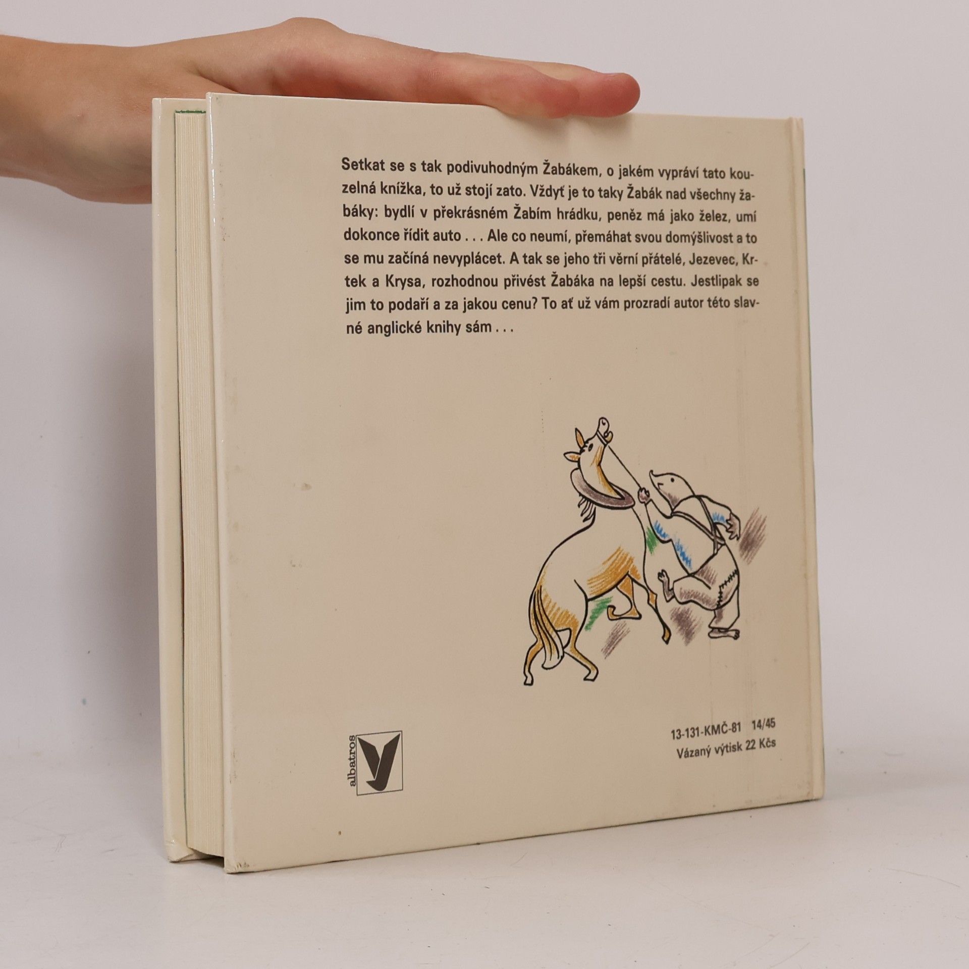 Kenneth Grahame Žabákova dobrodružství