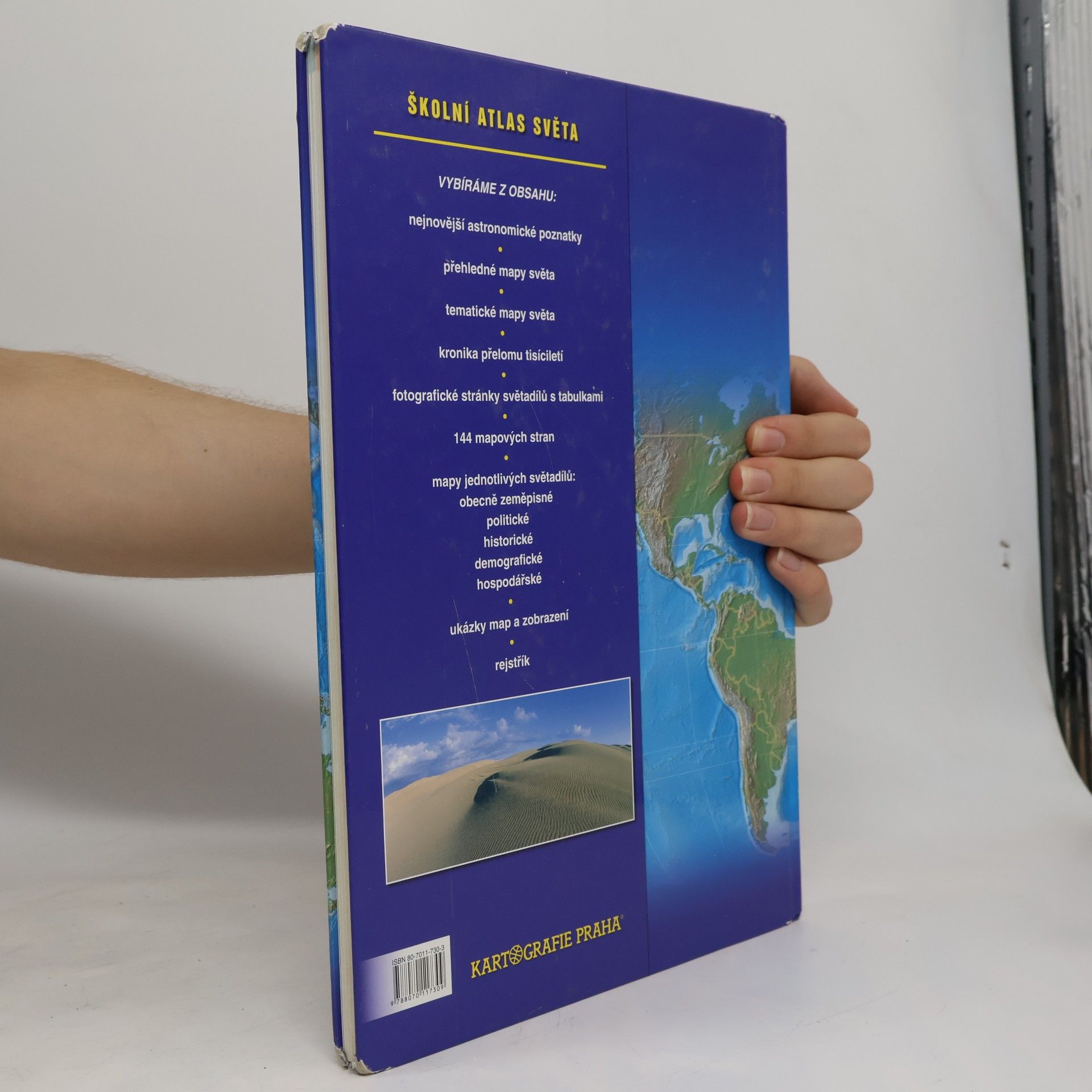 Kolektiv autorů Školní atlas světa