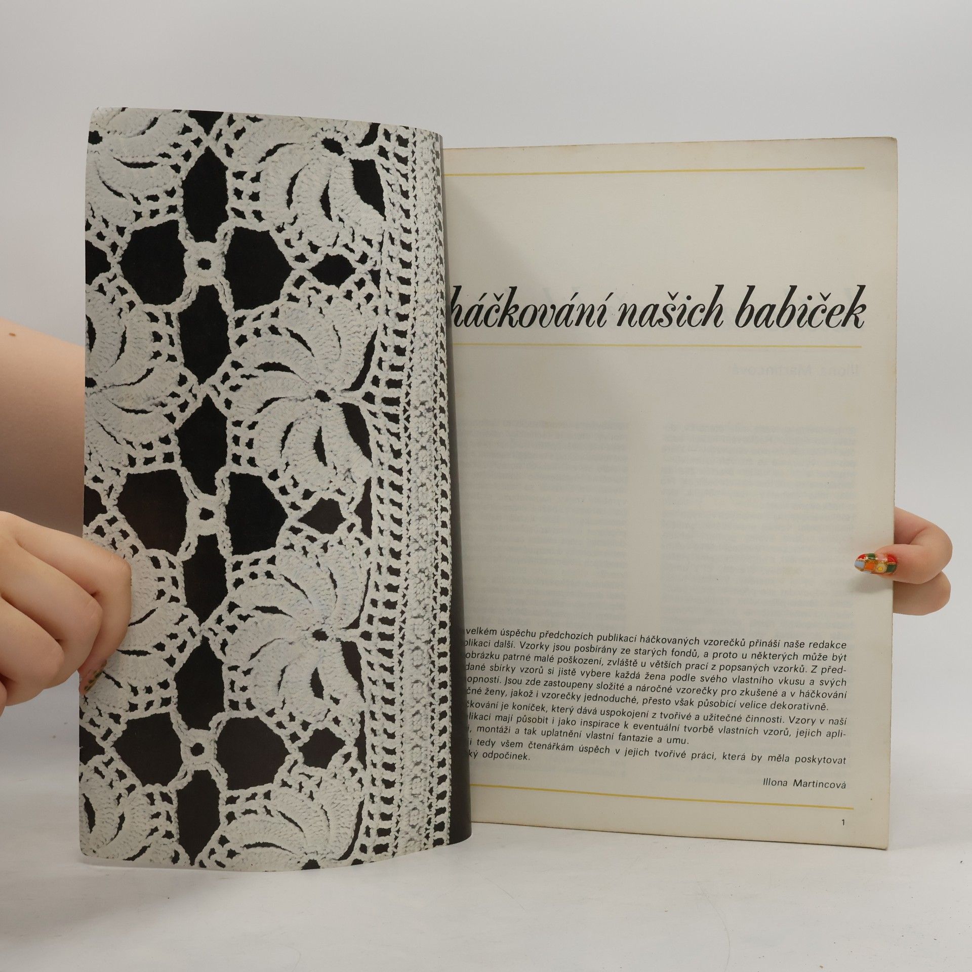 Ilona Martincová Háčkování našich babiček