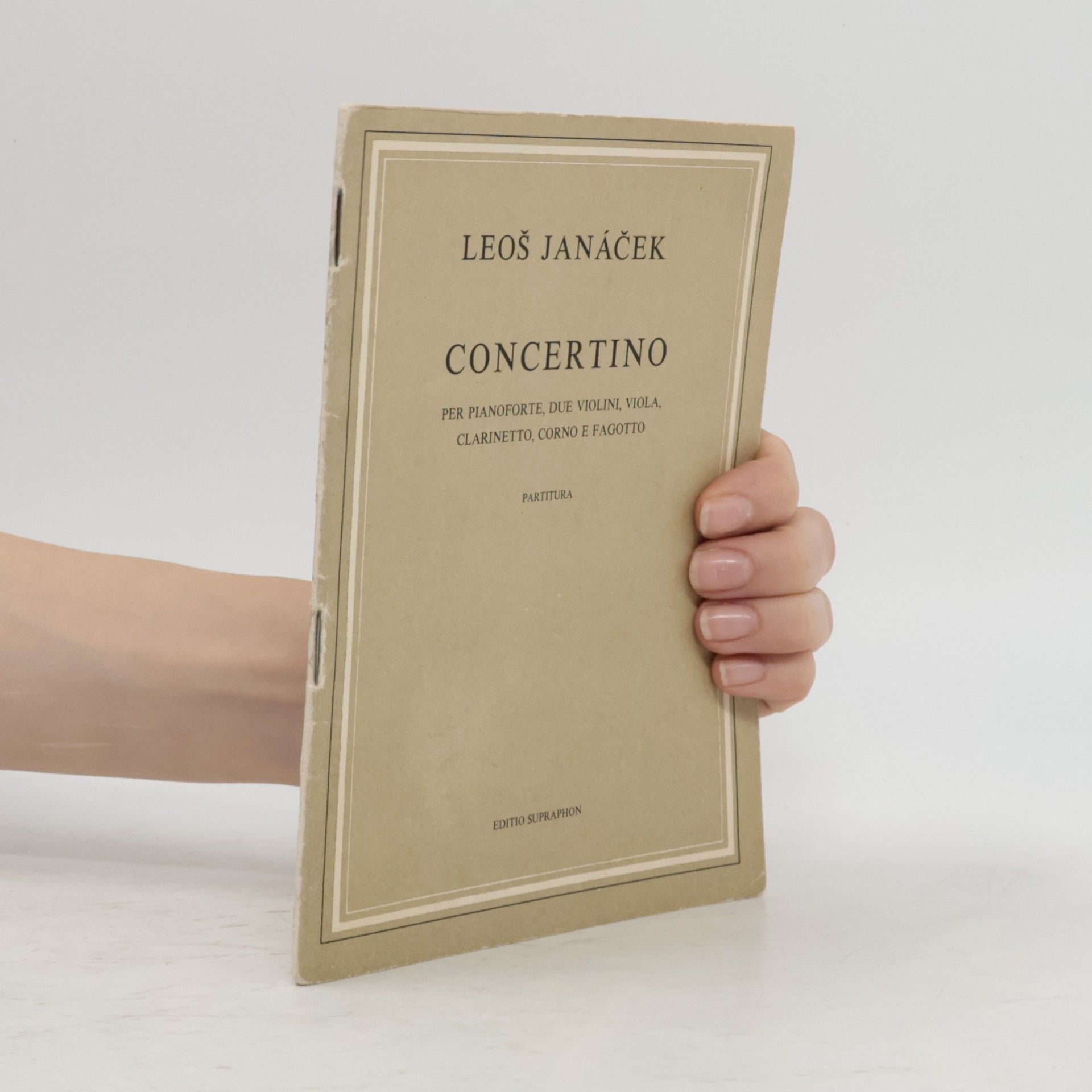 Leoš Janáček Concertino