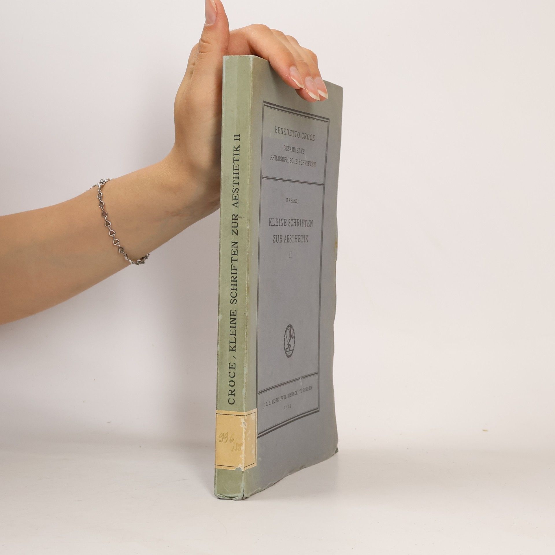 Kleine Schriften zur Ästhetik II.