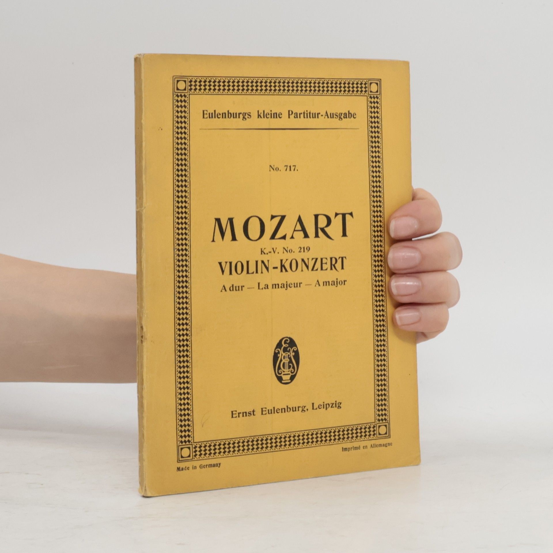 Autorenkollektiv Mozart Violin Konzert A dur