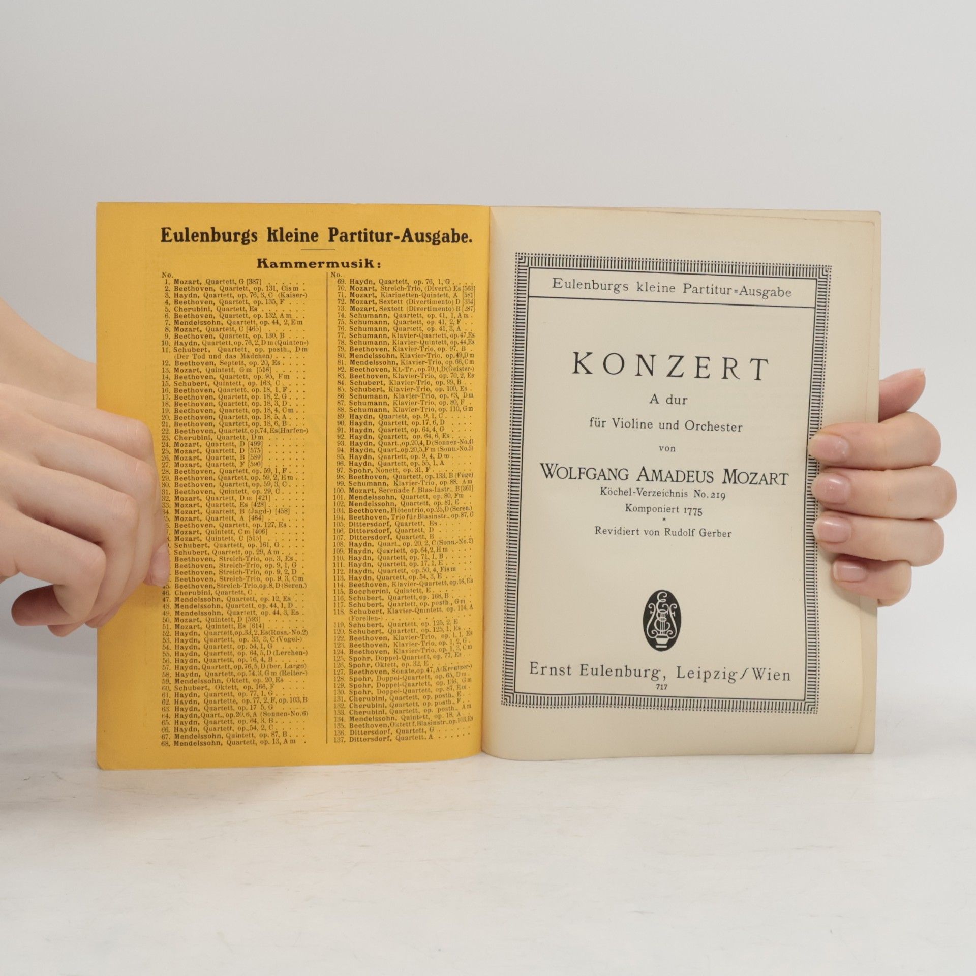 Autorenkollektiv Mozart Violin Konzert A dur