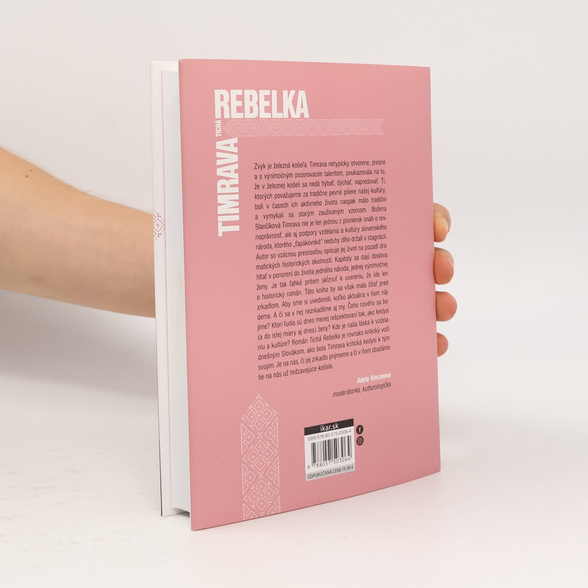 Jozef Banáš Tichá rebelka Timrava