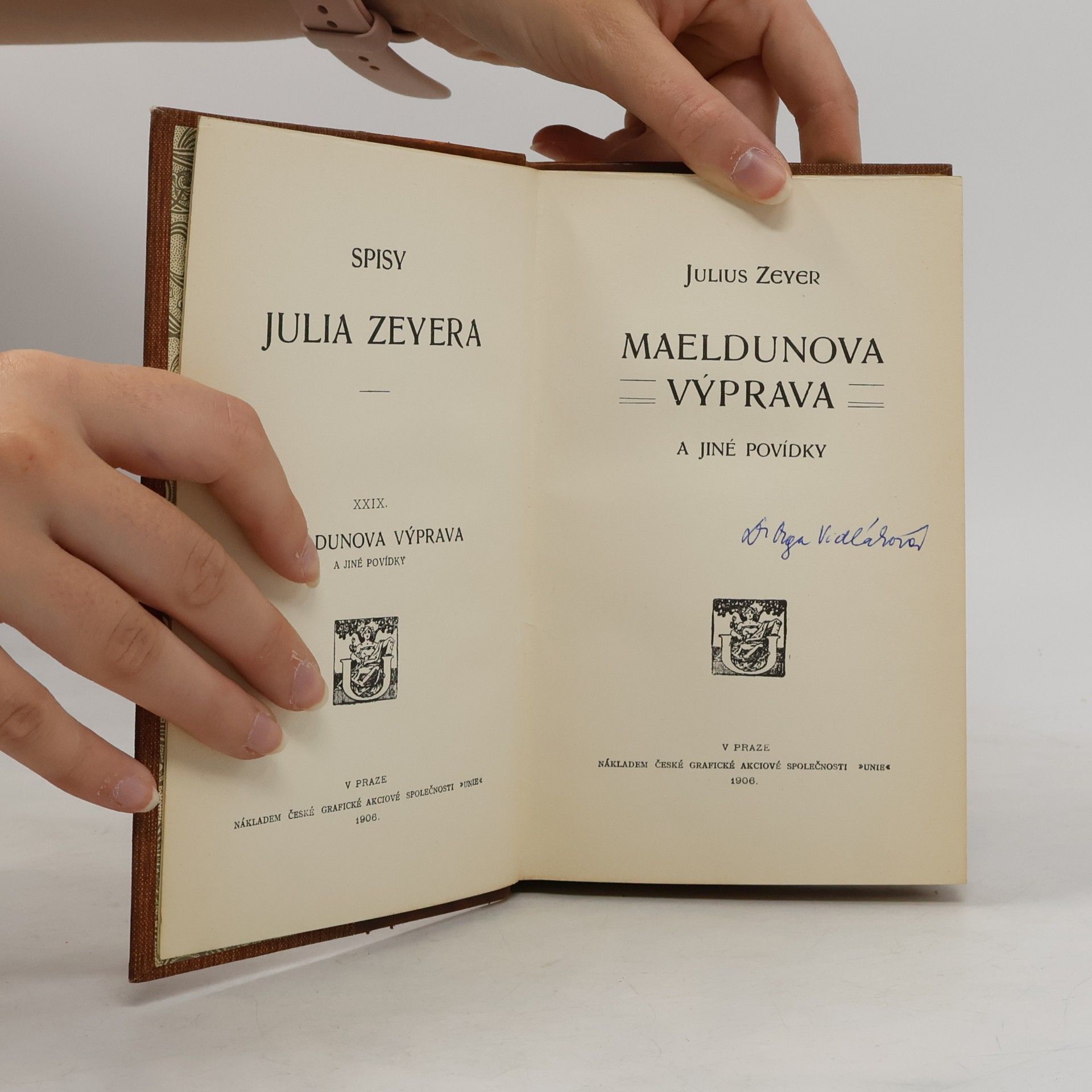 Julius Zeyer Meldunova výprava a jiné povídky