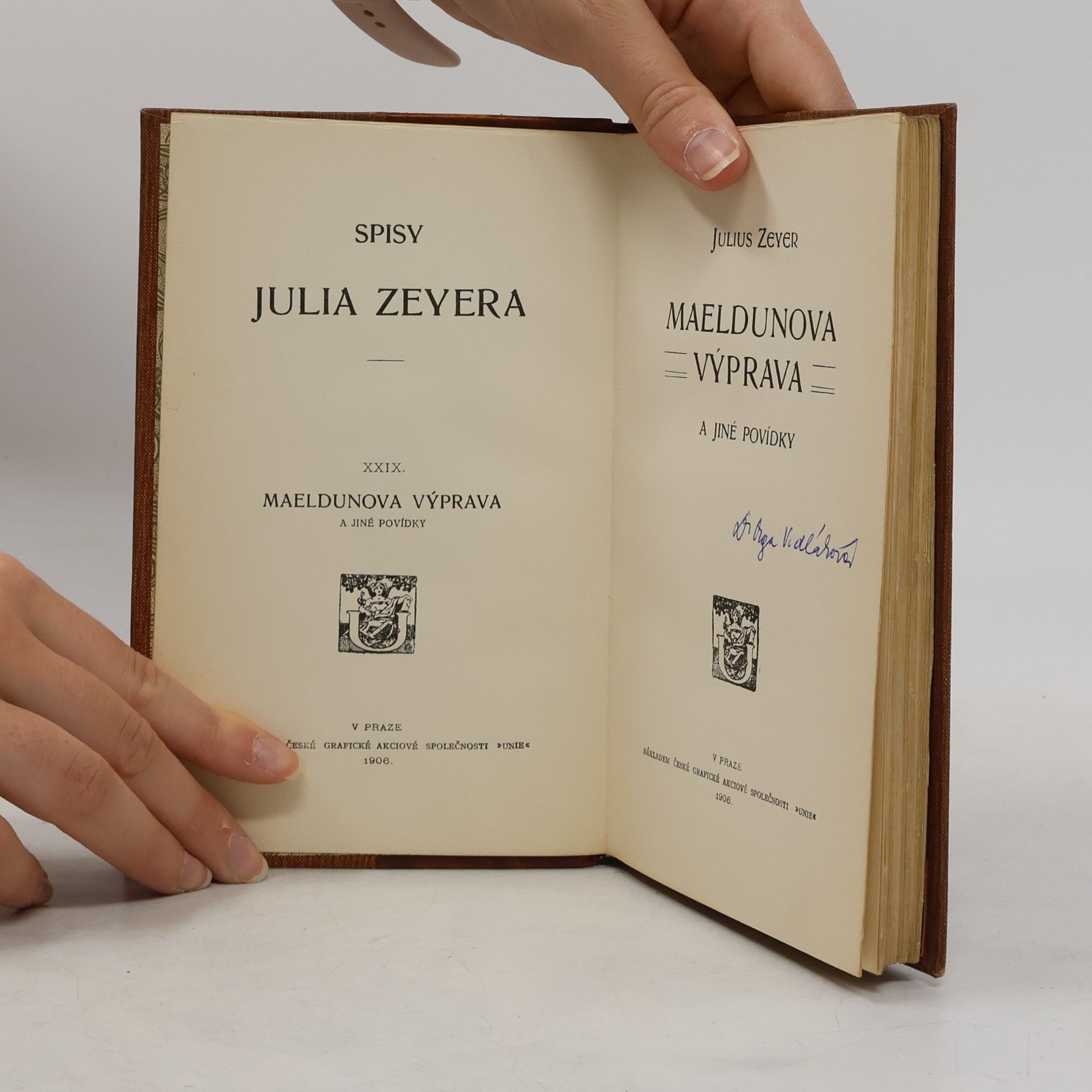 Julius Zeyer Meldunova výprava a jiné povídky