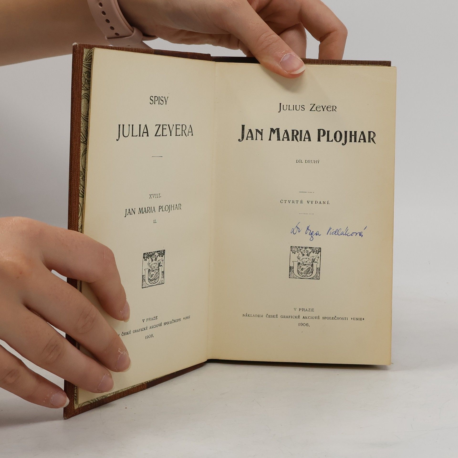 Julius Zeyer Jan Maria Plojhar. Díl druhý