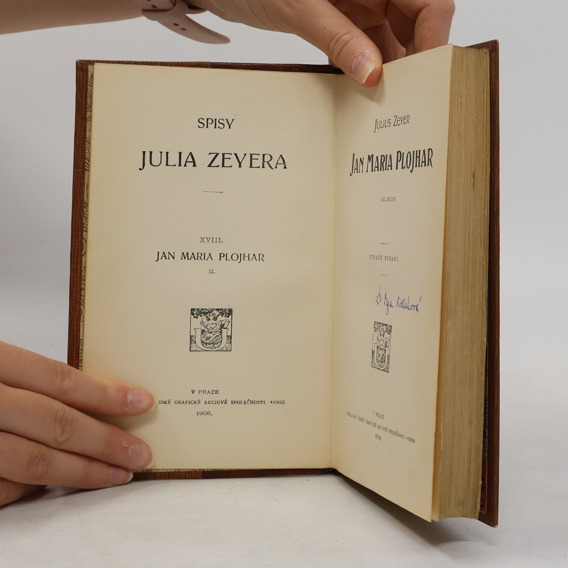 Julius Zeyer Jan Maria Plojhar. Díl druhý
