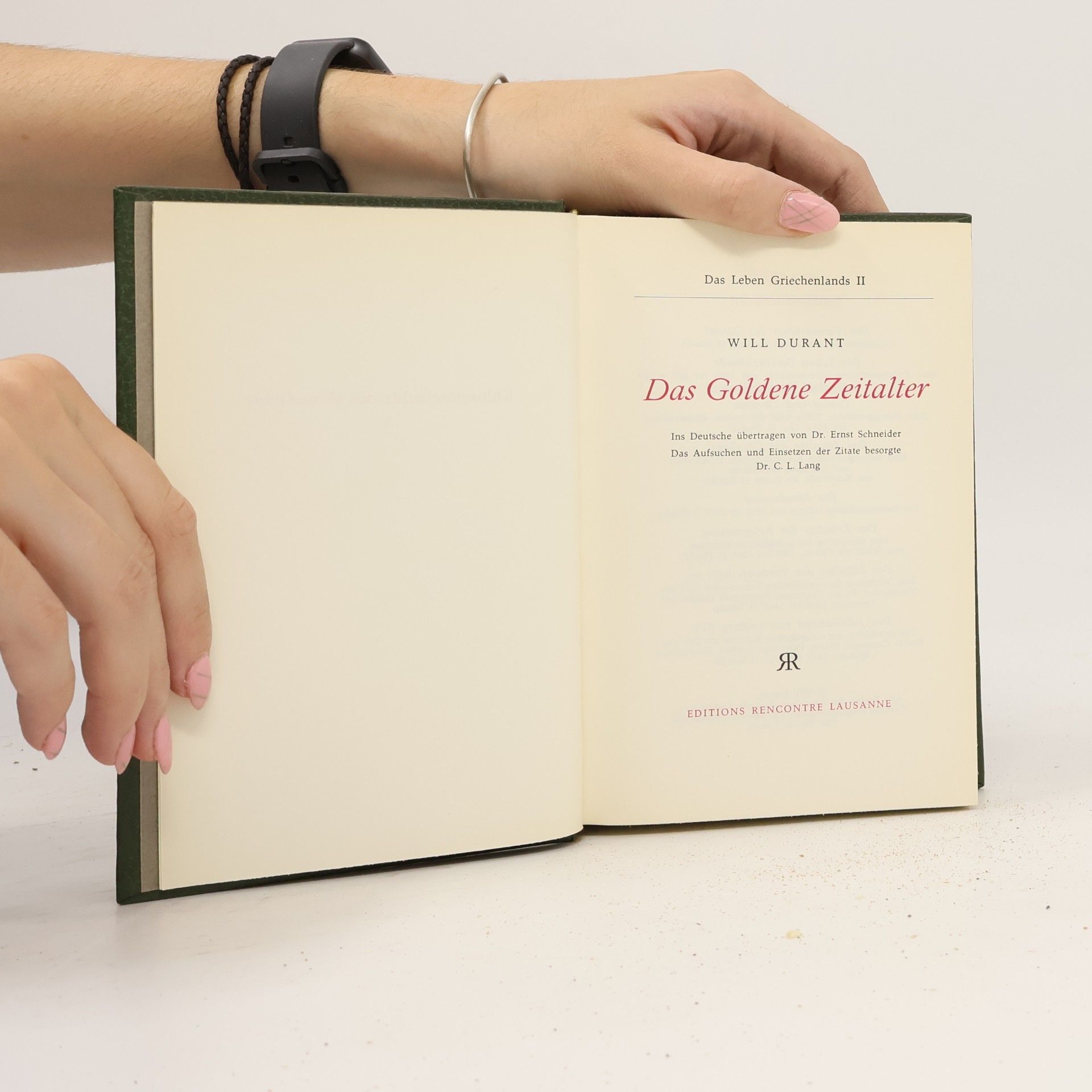 Will Durant Kulturgeschichte der Menschheit 3. Das Goldene Zeitalter