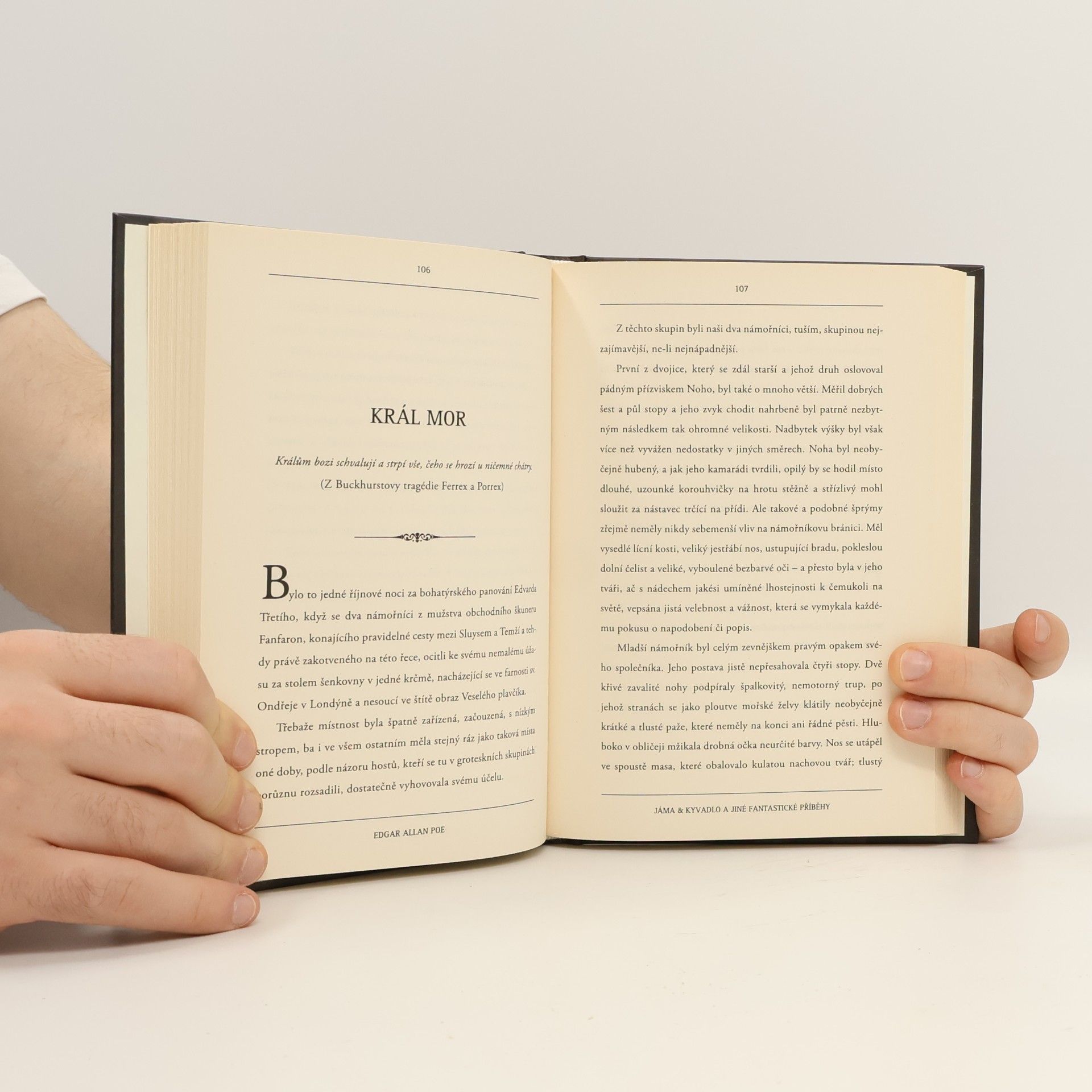 Edgar Allan Poe Jáma a kyvadlo a jiné fantastické příběhy