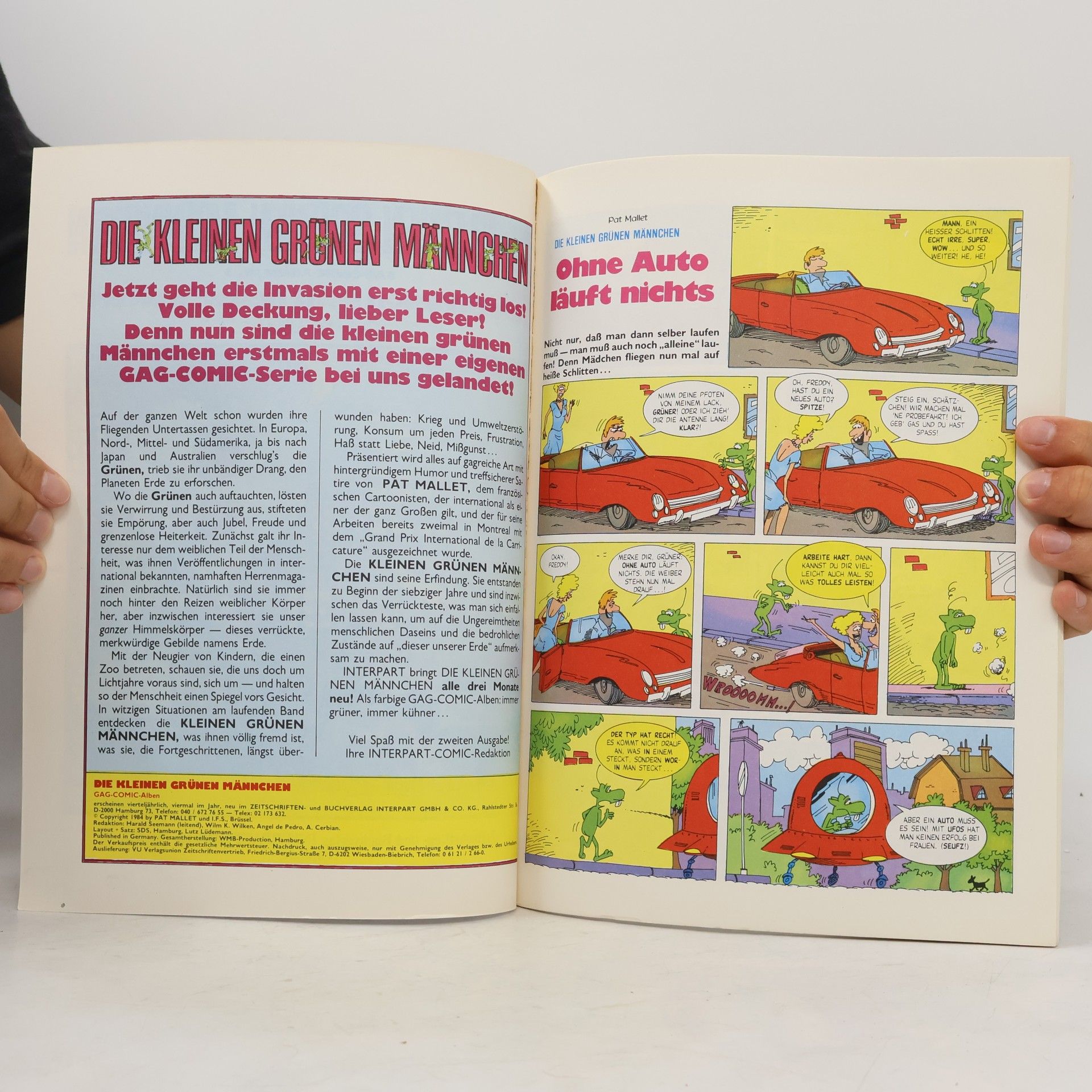 Pat Mallet Die Kleiner Grünen Männchen. Nr. 3