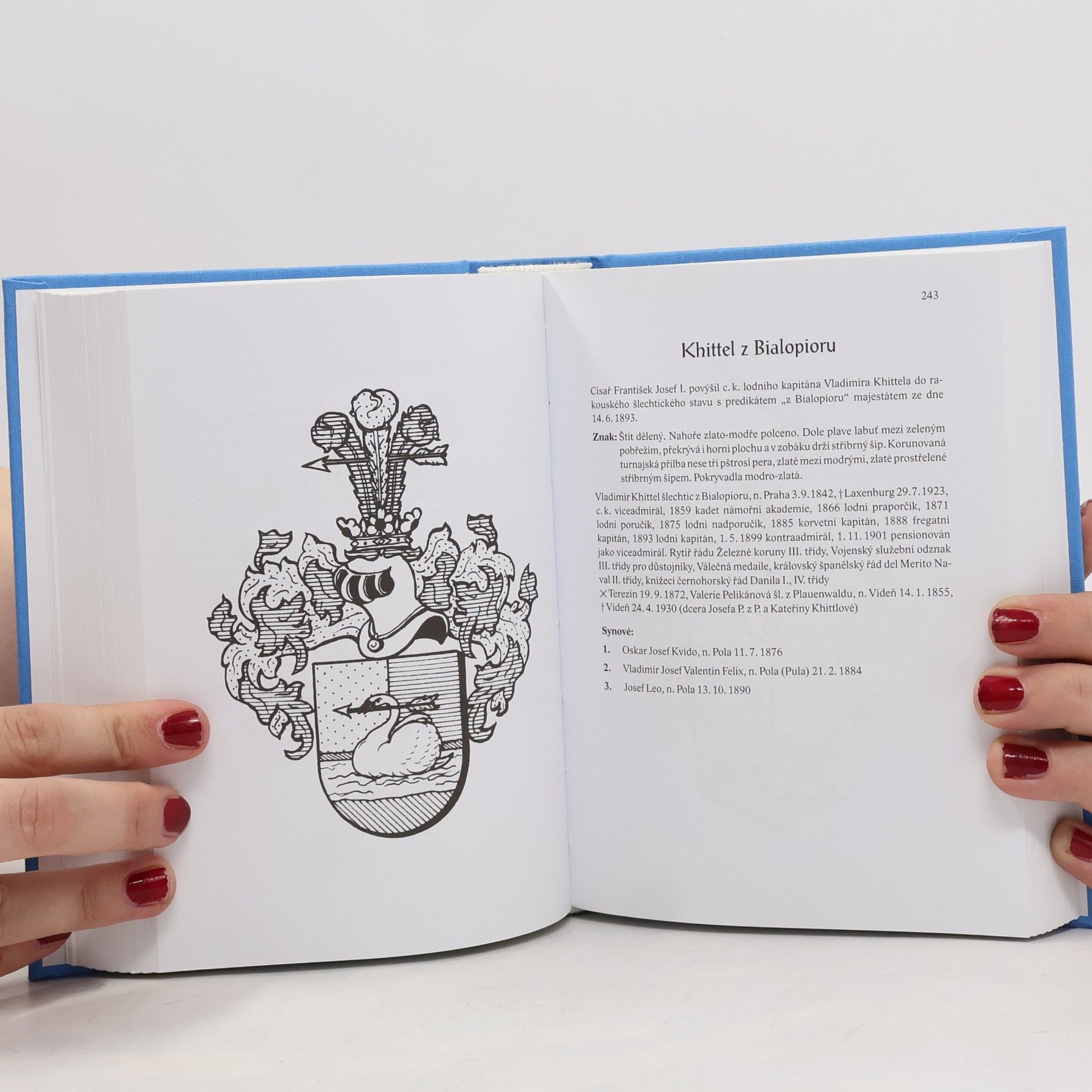 Karel Vavřínek Almanach českých šlechtických a rytířských rodů 2021
