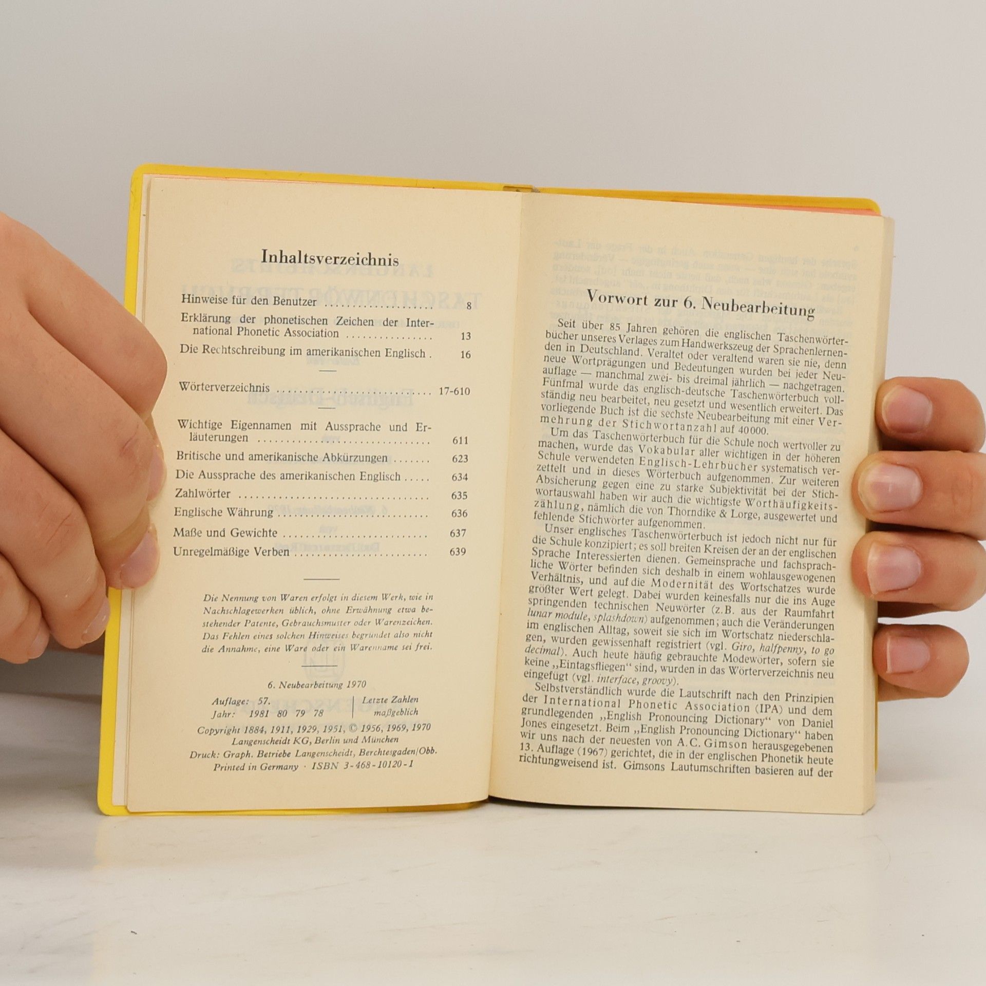 Autorenkollektiv Langenscheidts Taschenworterbuch Englisch - Deutsch. I.