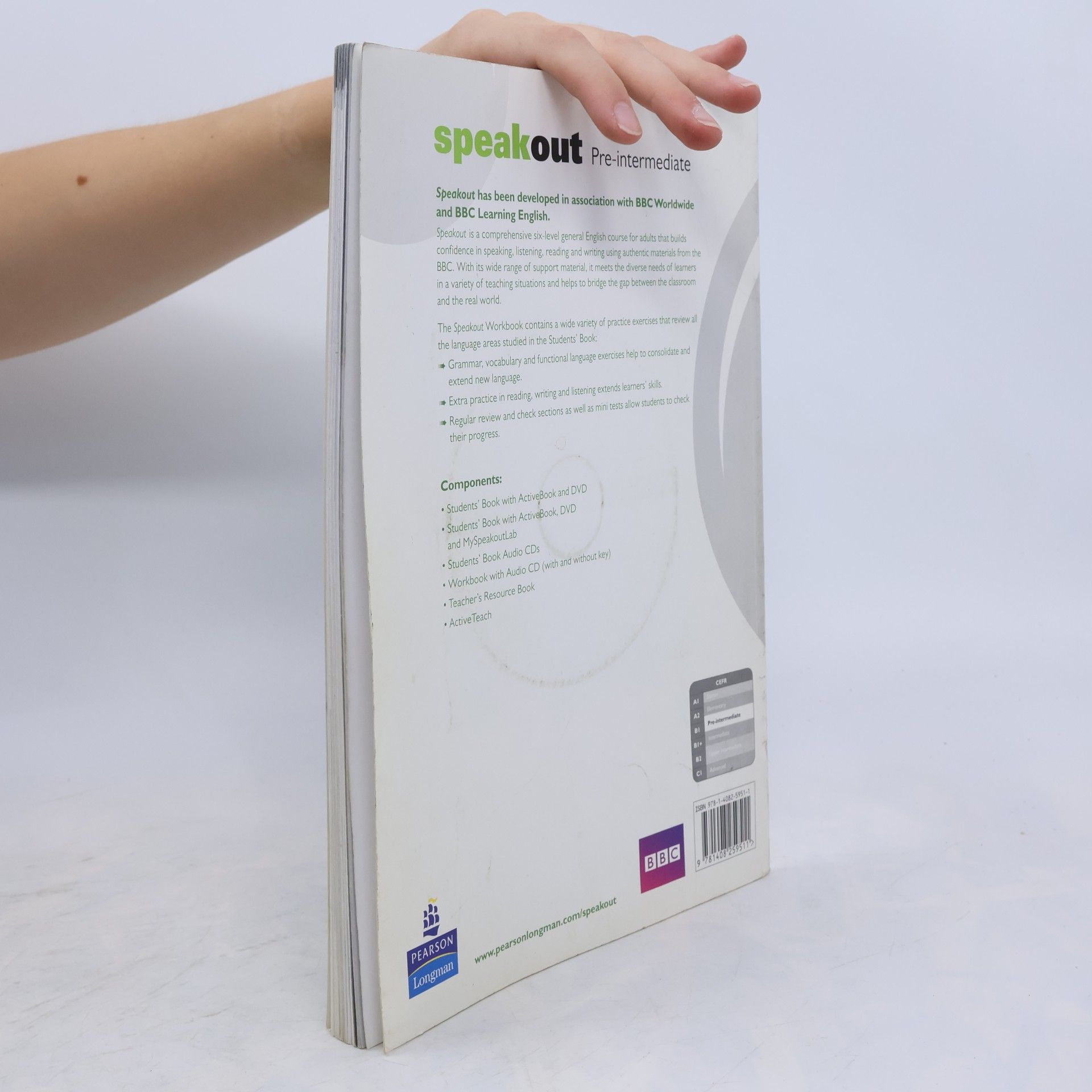Antonia Clare Speakout. Pre-intermediate. Workbook with key