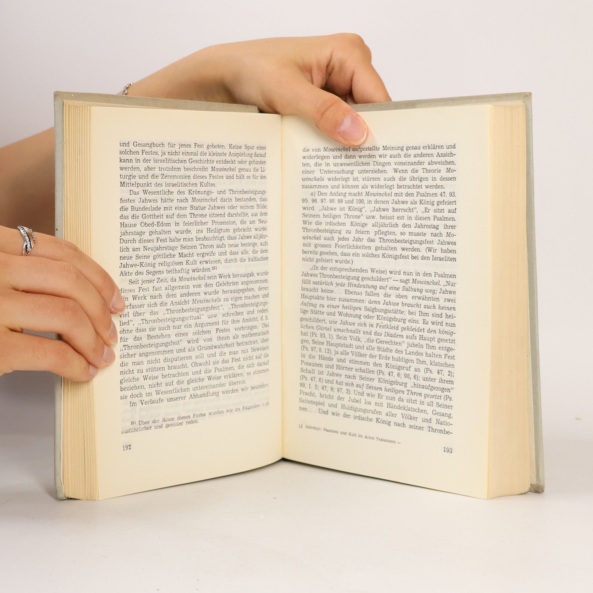 Andreas Szörényi Psalmen und Kult im Alten Testament