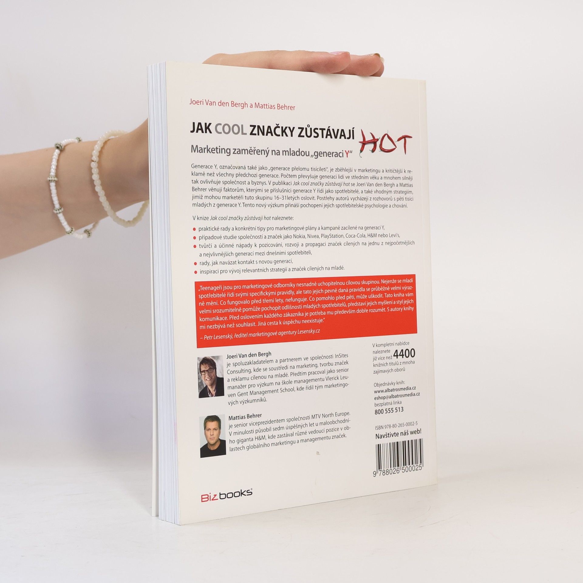 Joeri van den Bergh Jak cool značky zůstávají hot: Marketing zaměřený na mladou "generaci Y"
