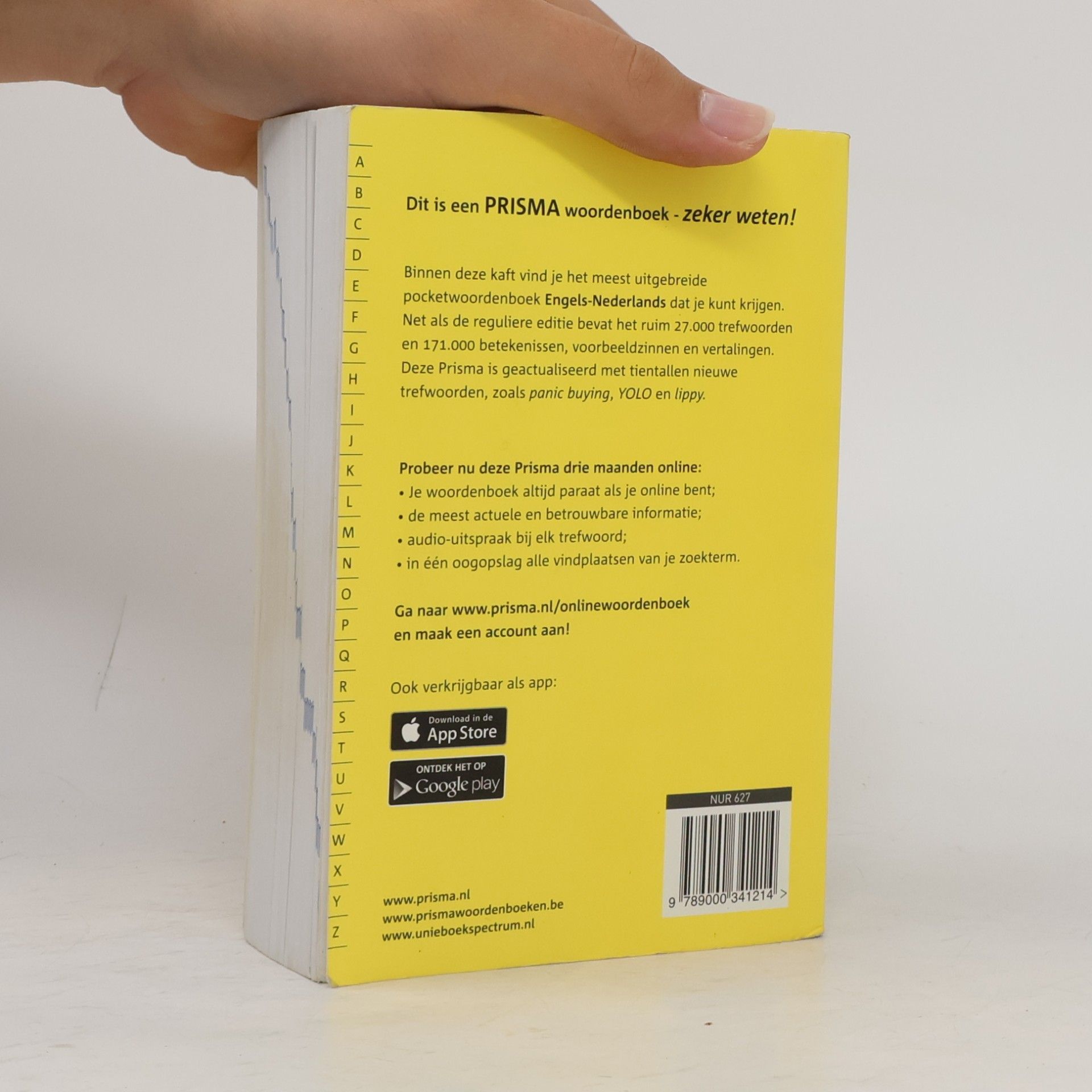 M. E. Pieterse-van Baars Prisma pocketwoordenboek