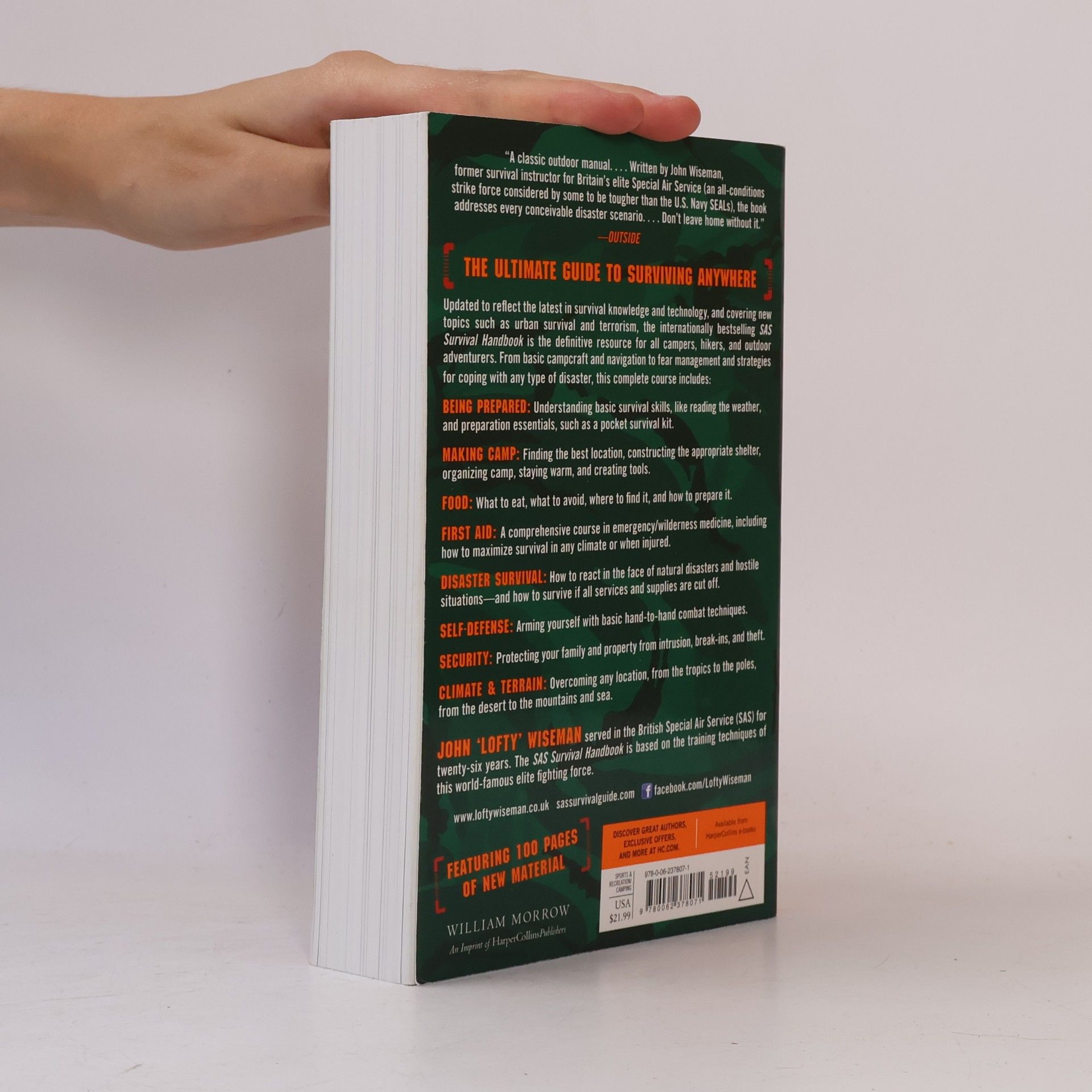 John Wiseman SAS Survival Handbook, Third Edition