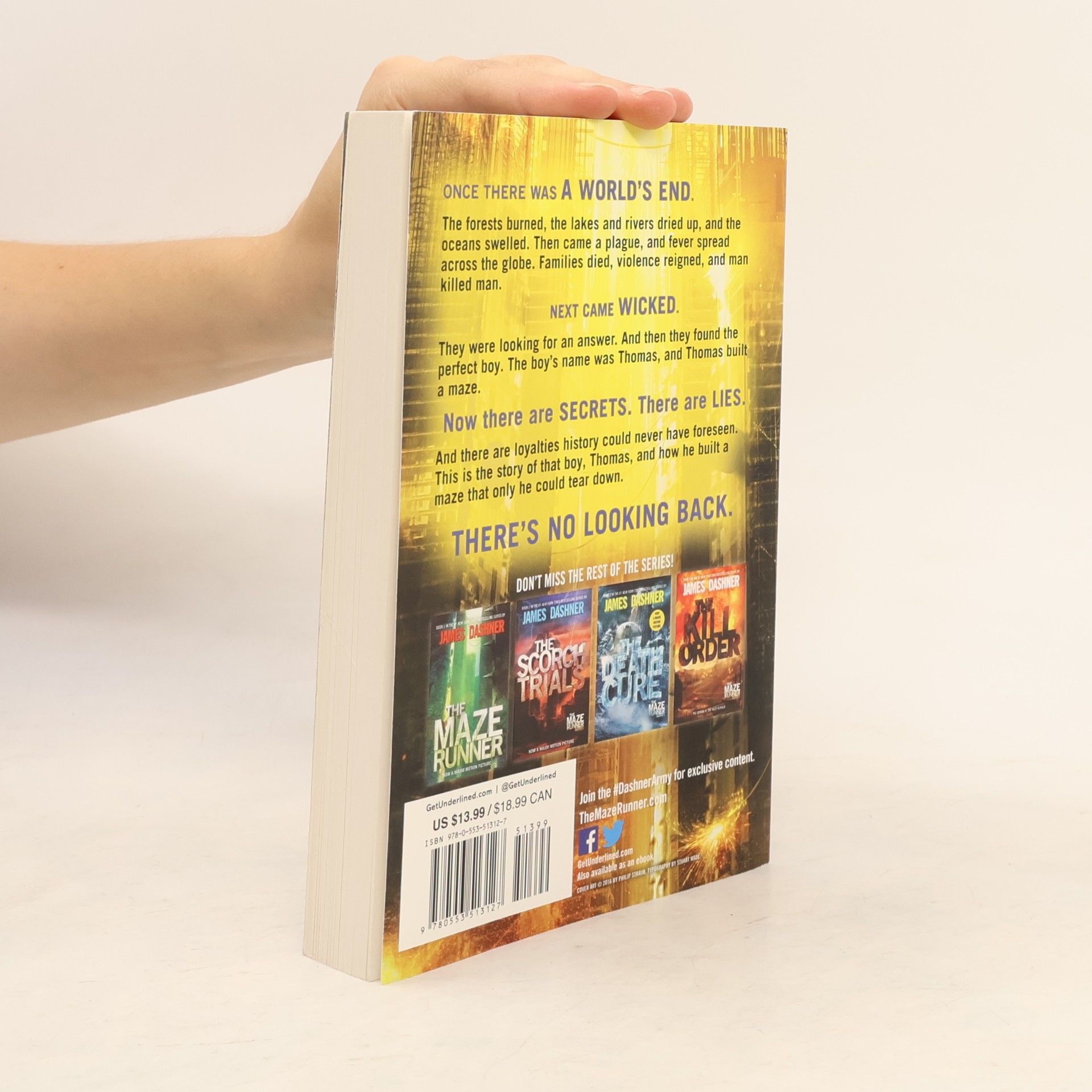 James Dashner The Fever Code (Maze Runner, Book Five; Prequel)