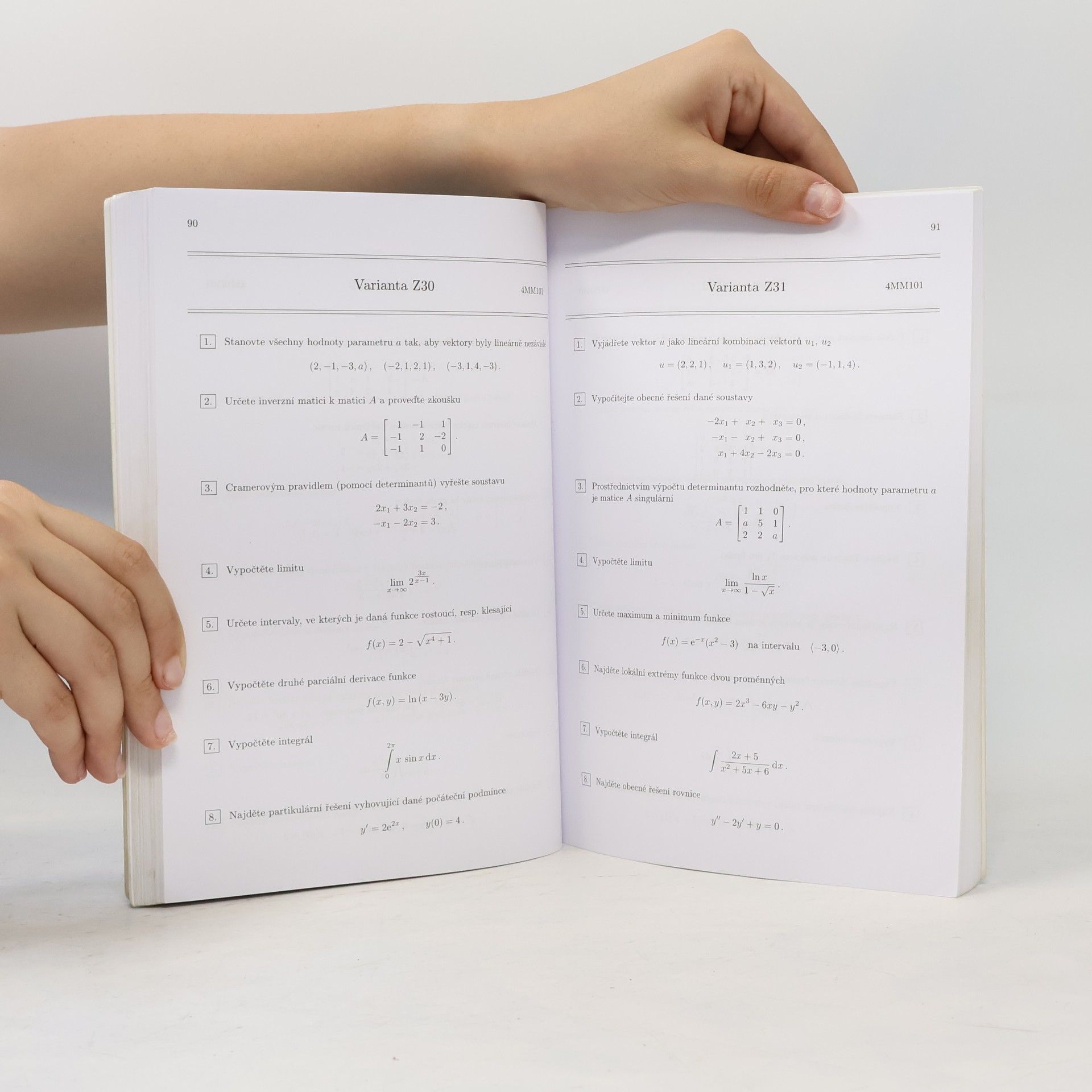 Irena Sýkorová Matematika pro přípravu k průběžným a zkouškovým testům na VŠE