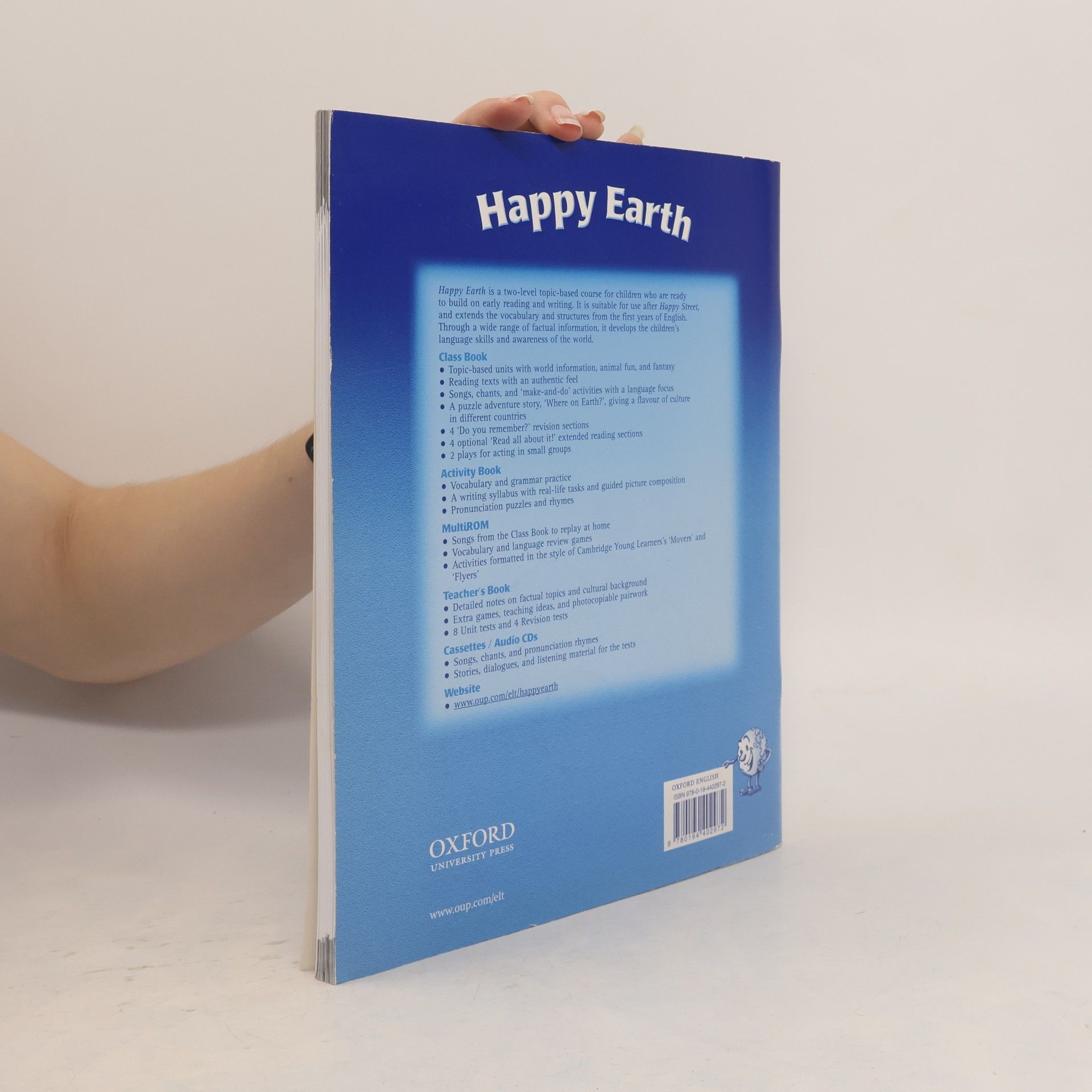 Bill Bowler Happy Earth 2 Activity Book With MultiRom Pack