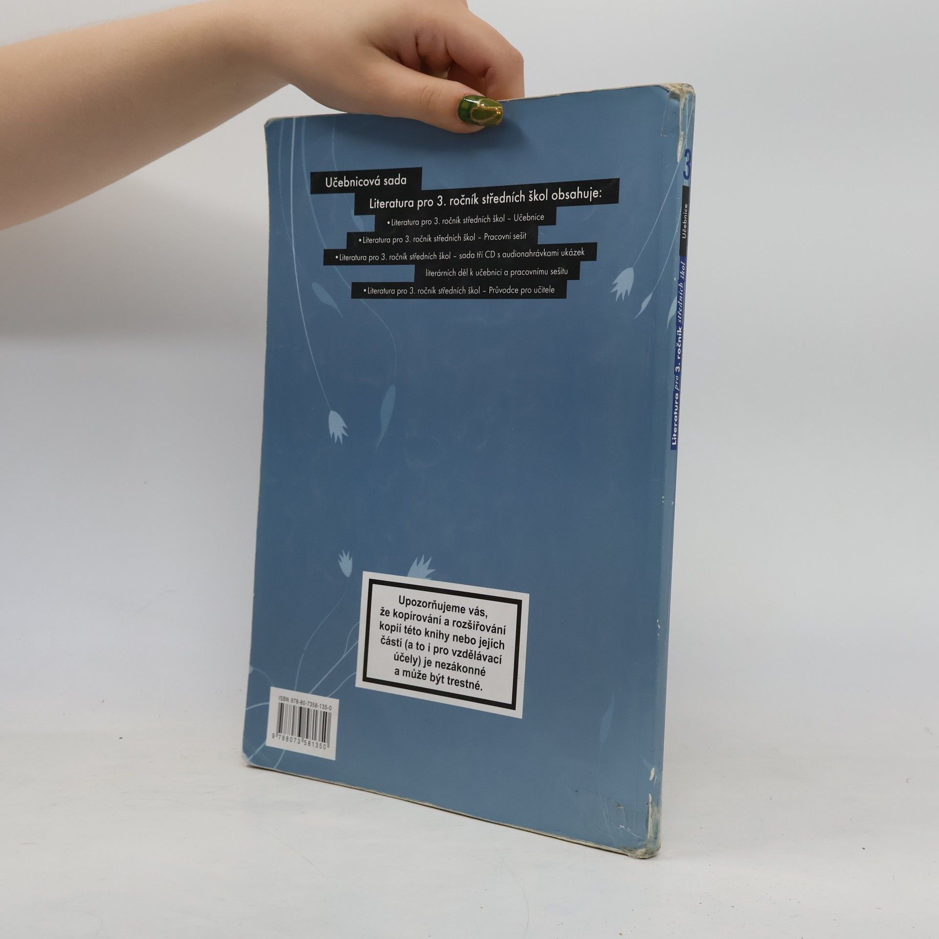 AA.VV. Literatura pro 3. ročník středních škol. Učebnice