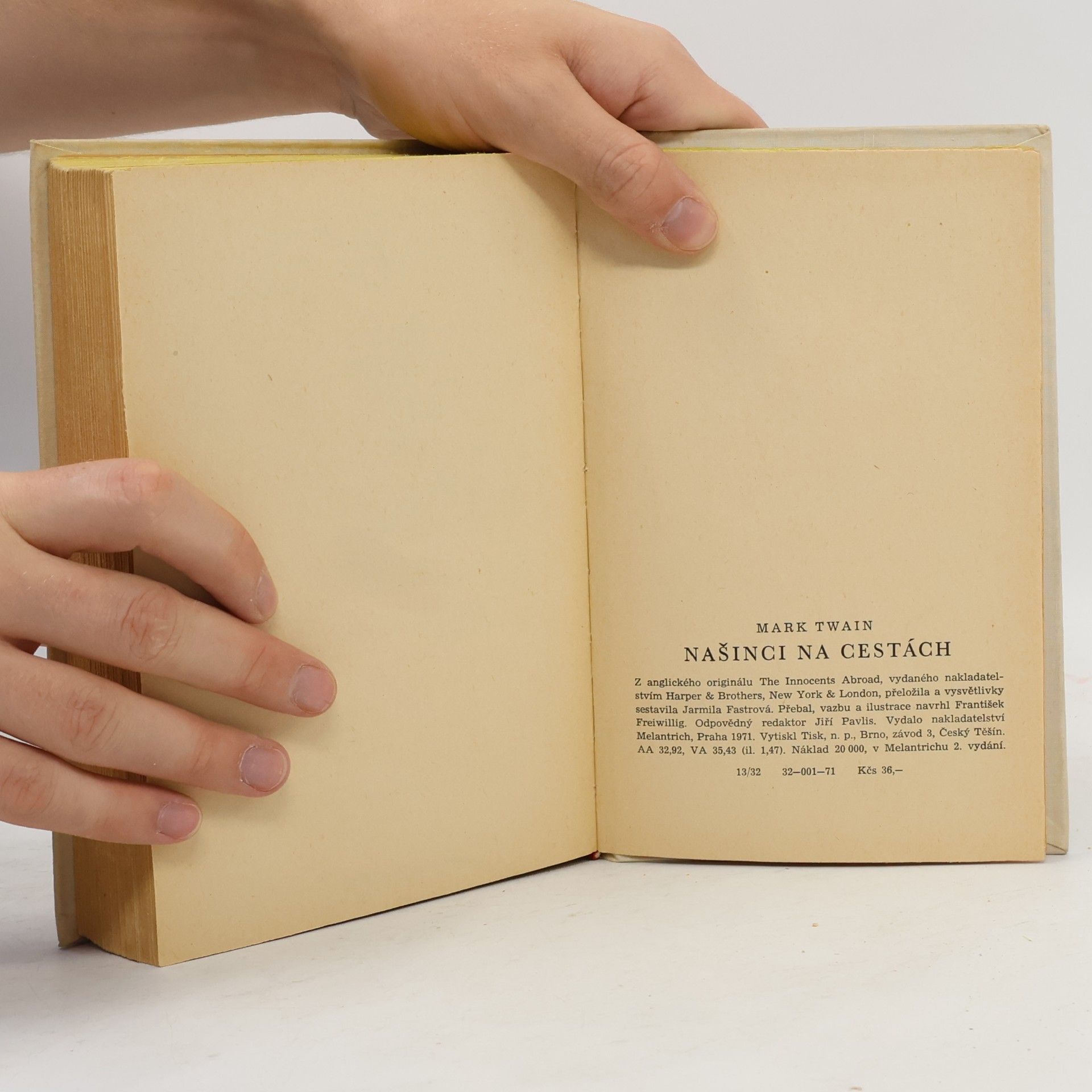 Mark Twain Našinci na cestách