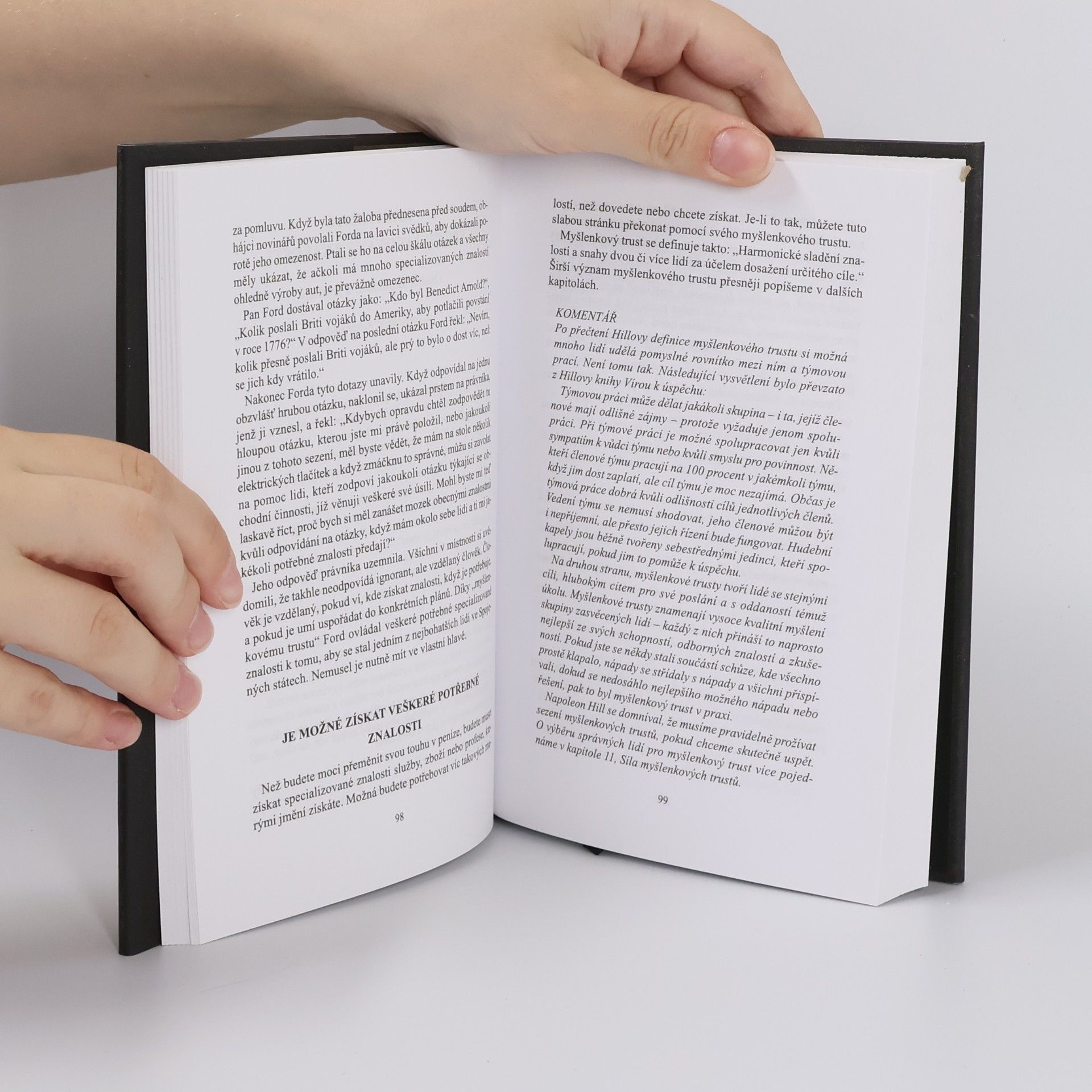 Napoleon Hill Myšlením k bohatství pro 21. století