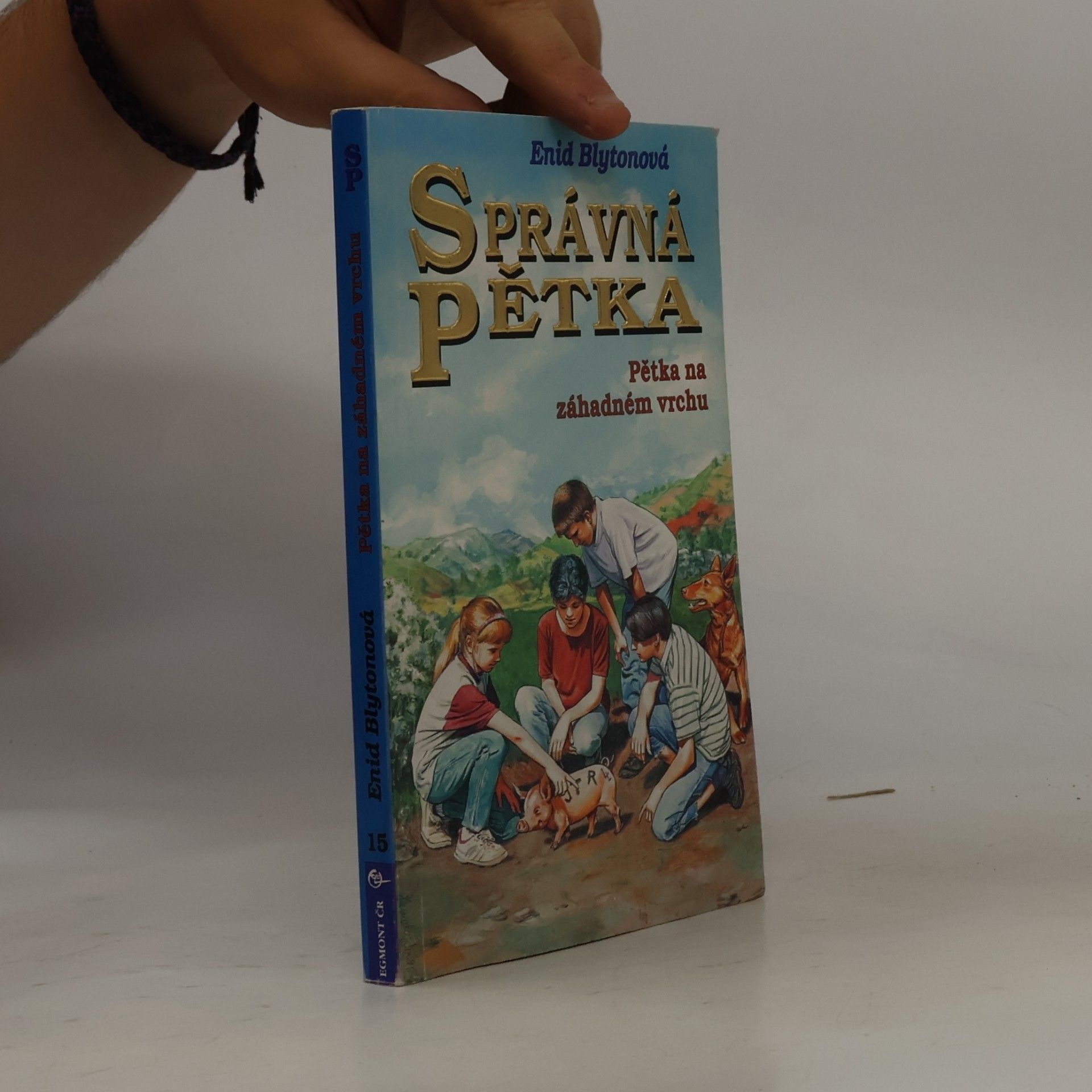 Enid Blyton Správná pětka: Pětka na záhadném vrchu