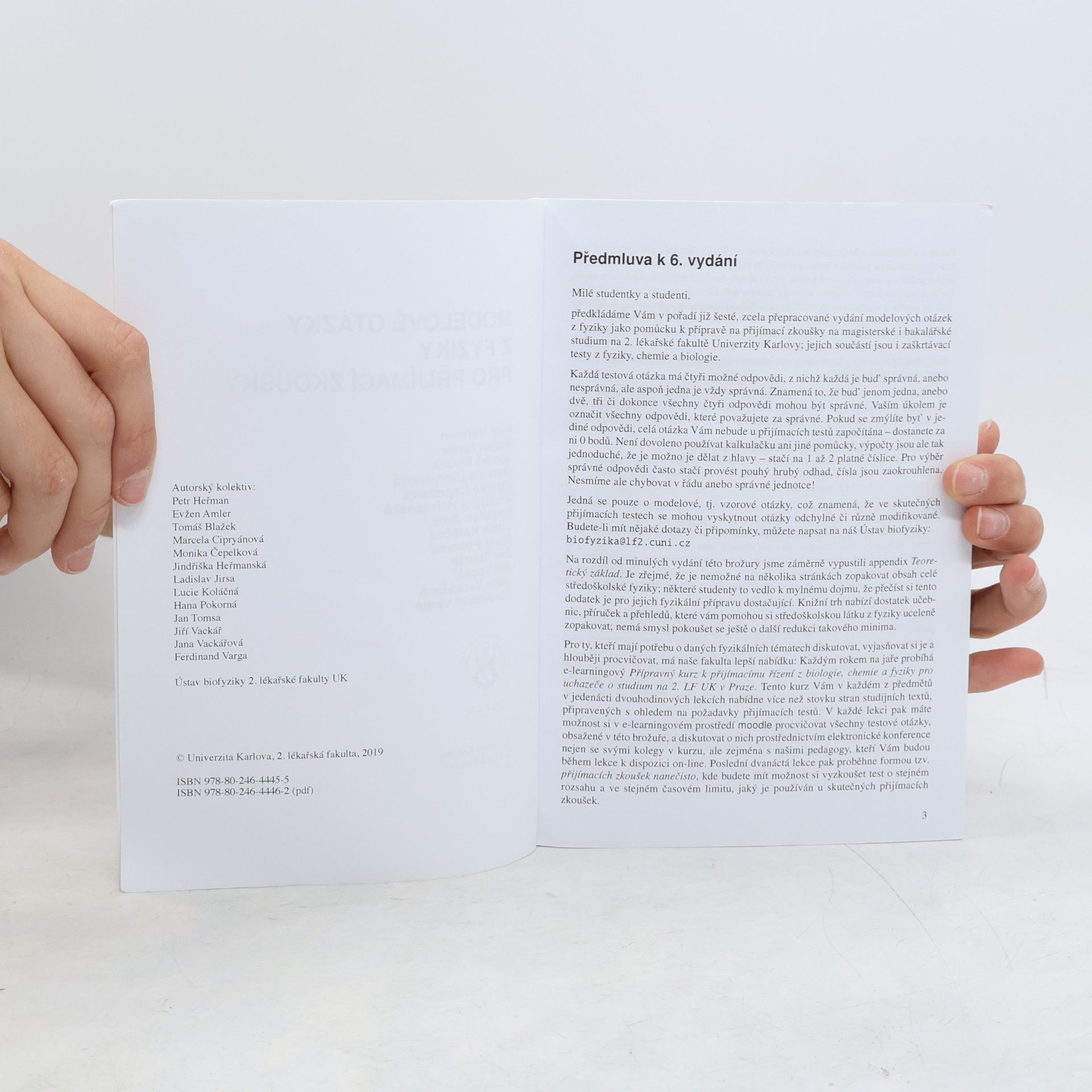 Autorenkollektiv Modelové otázky z fyziky pro přijímací zkoušky