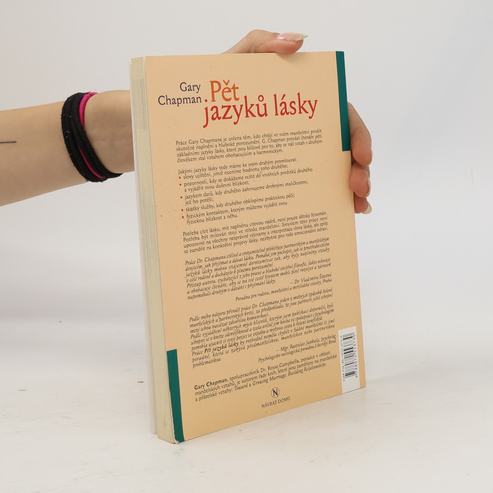 Gary Chapman Pět jazyků lásky
