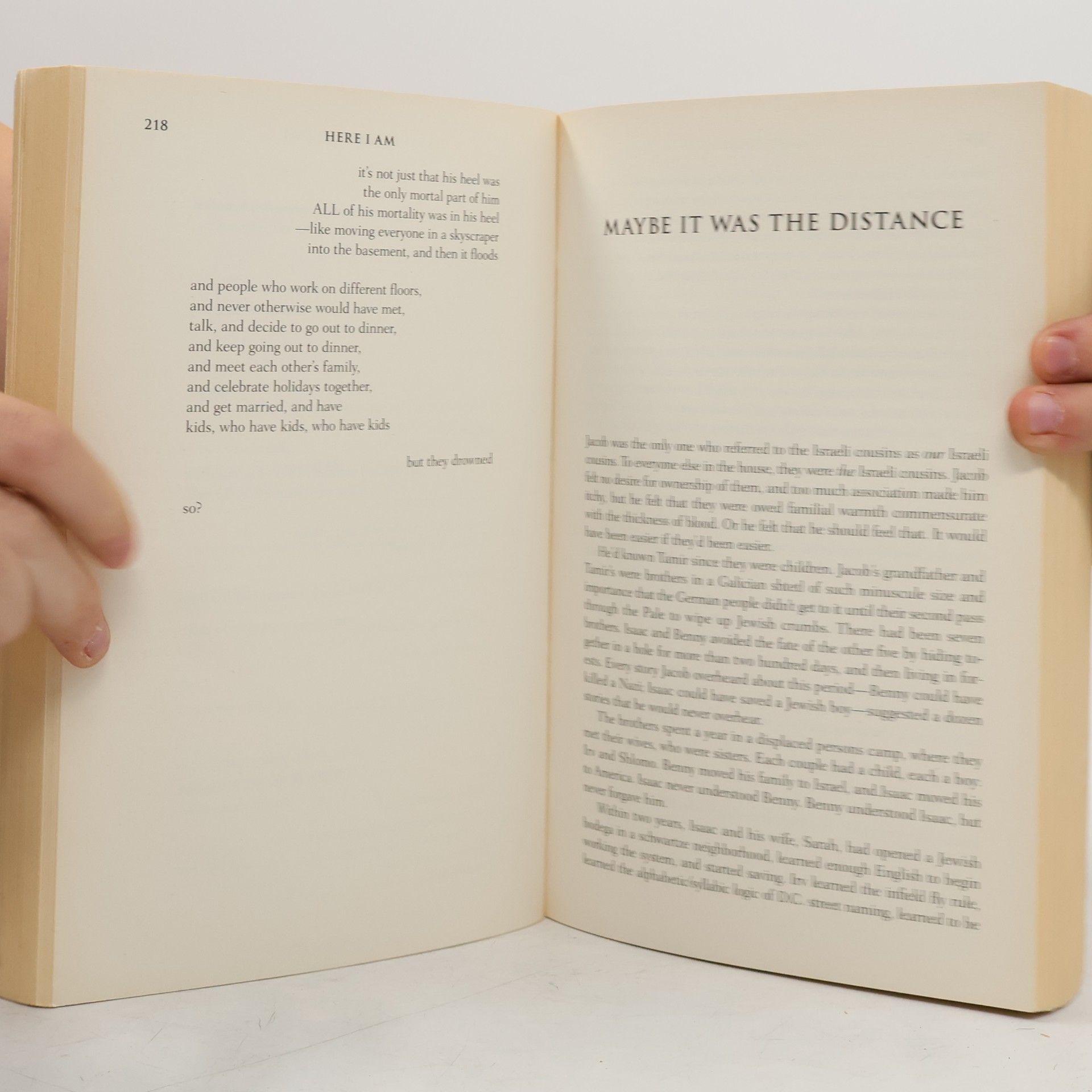 Jonathan Safran Foer Here I am