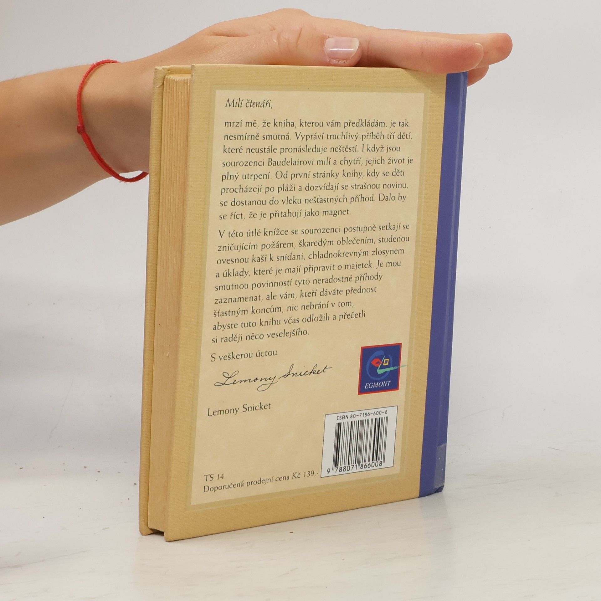 Lemony Snicket Řada nešťastných příhod 1. Zlý začátek
