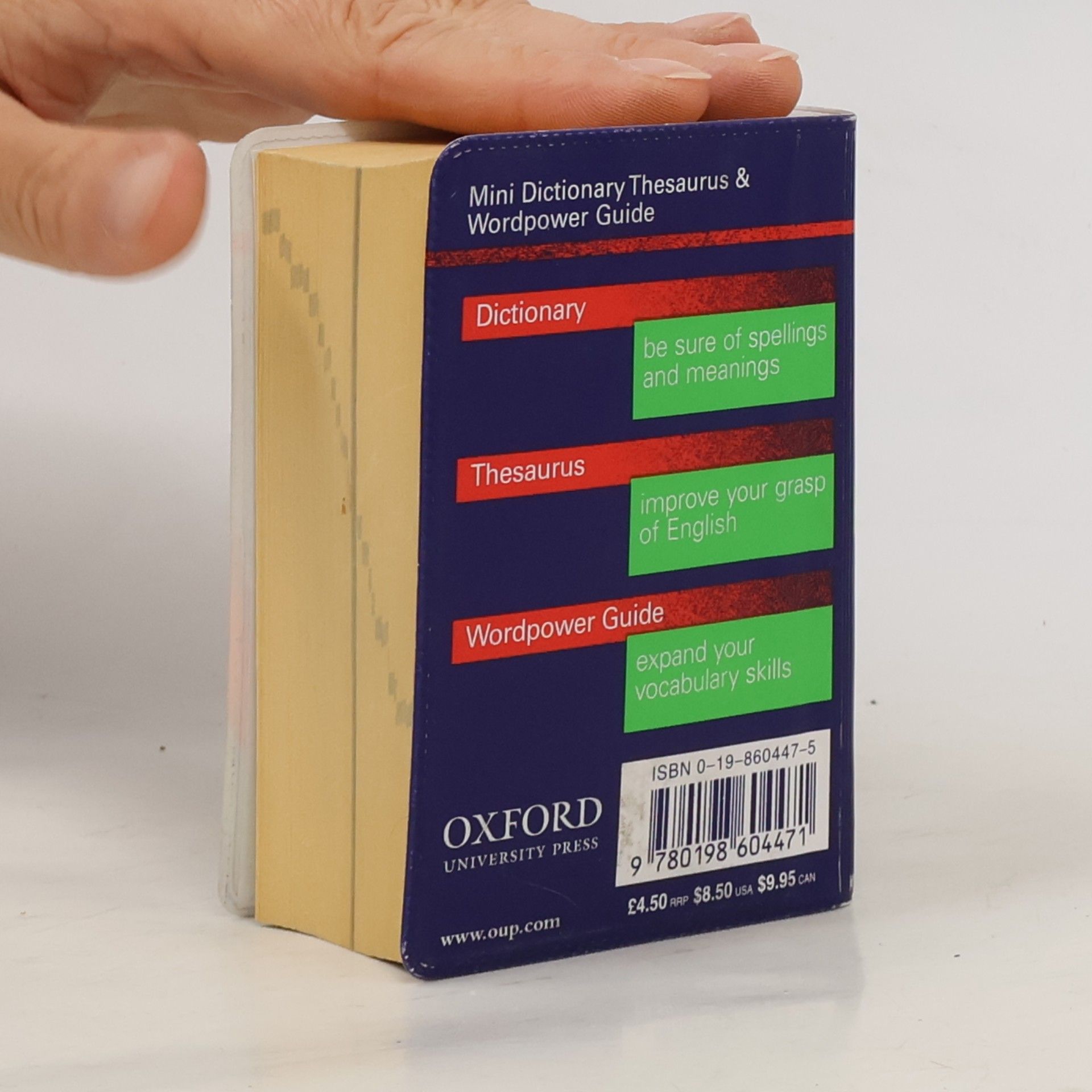 Sara Hawker Oxford Mini Dictionary, Thesaurus, and Wordpower Guide